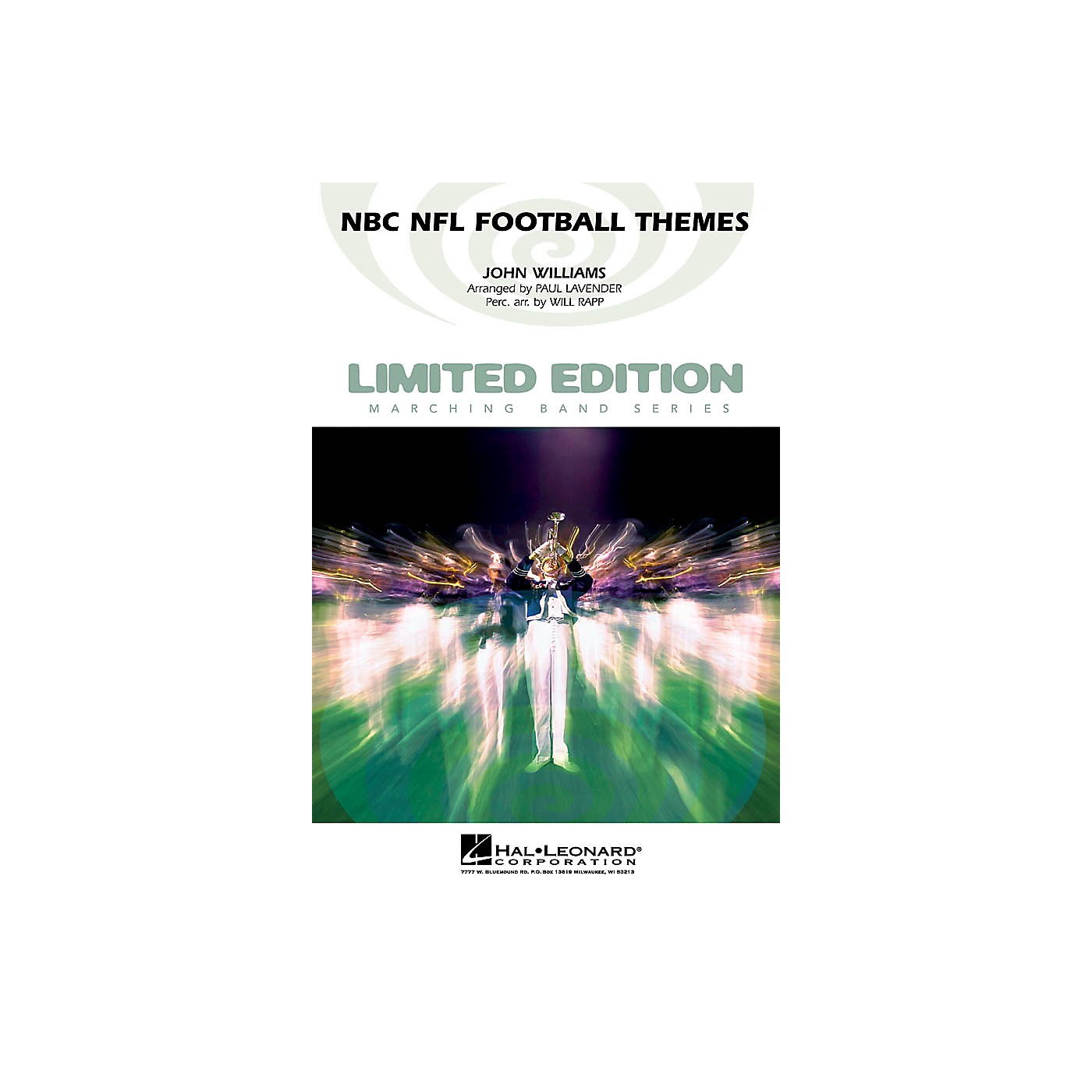 NBC NFL Football Themes By John Williams Softcover Sheet