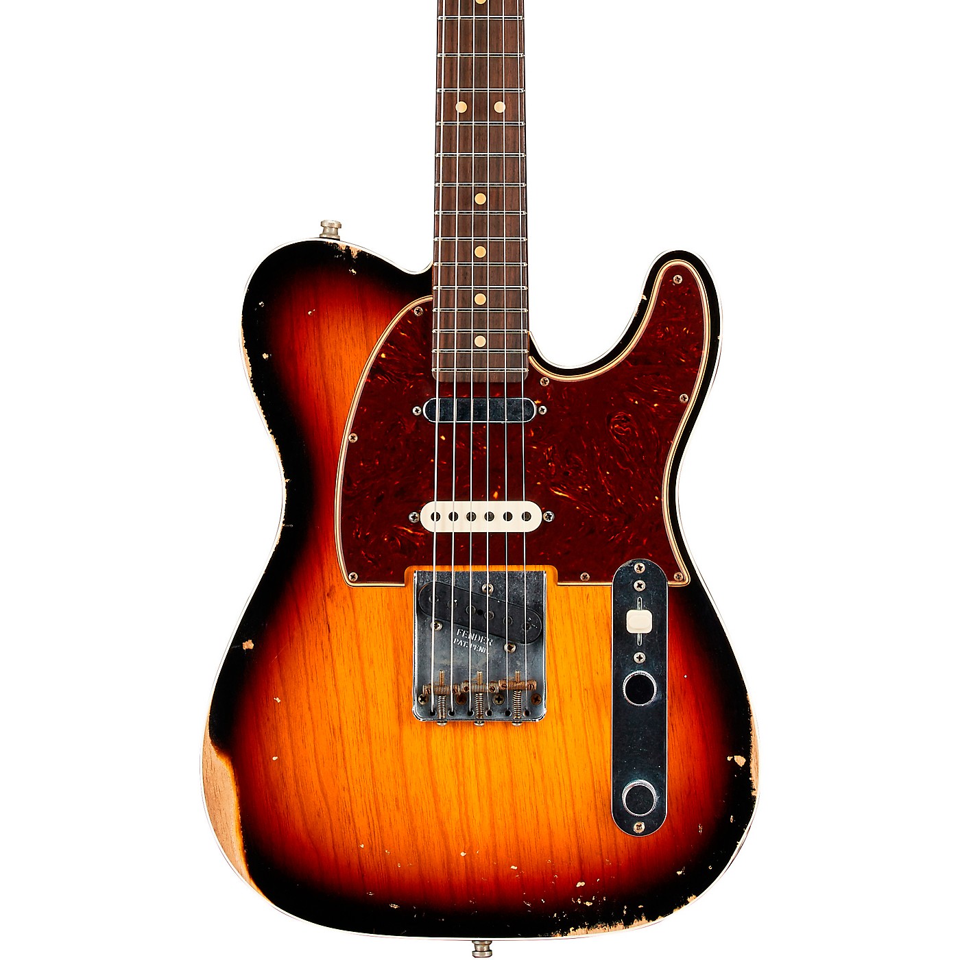 Fender Custom Shop Nashville Telecaster Custom Relic Rosewood Fingerboard Electric Guitar thumbnail
