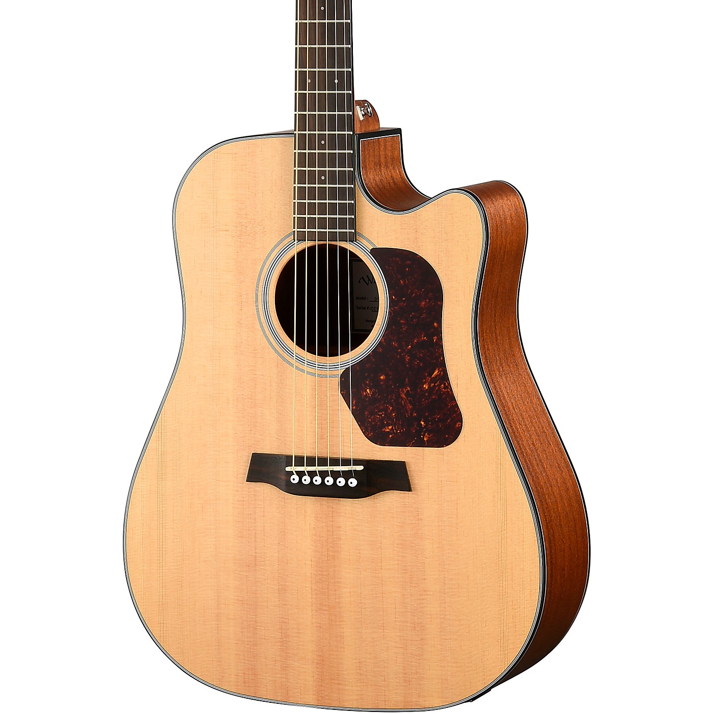 Walden Natura Solid Spruce Top Dreadnought Acoustic Cutaway-Electric thumbnail