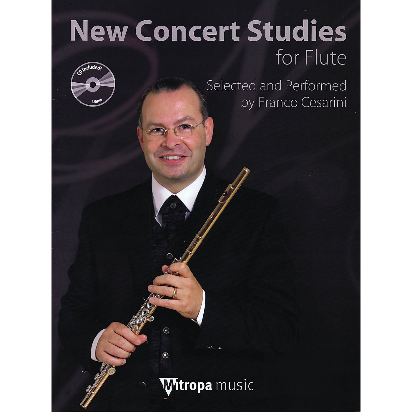 Mitropa Music New Concert Studies for Flute Mitropa Play-Along Book Series Arranged by Franco Cesarini thumbnail