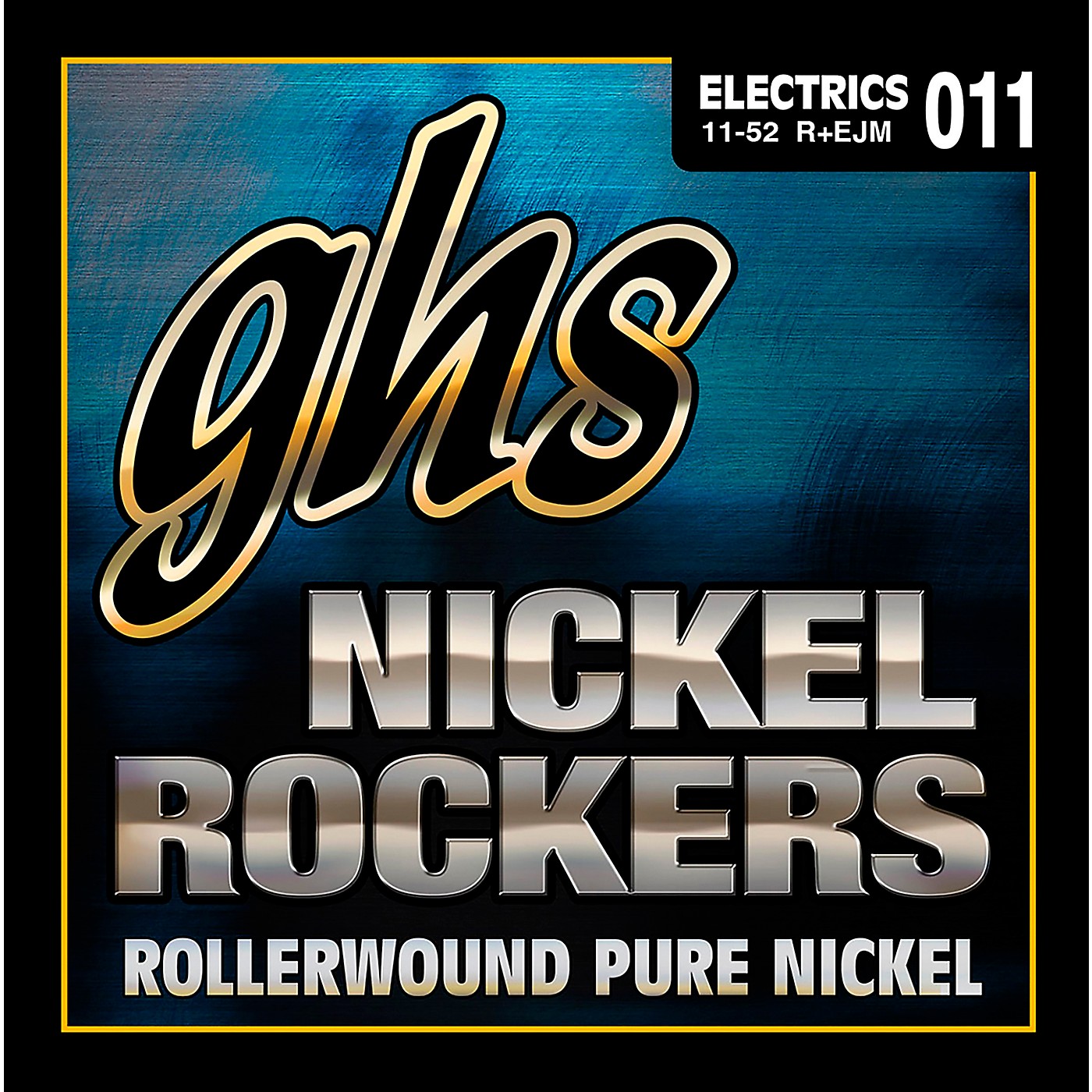 GHS Nickel Rockers Pure Nickle Rollerwound EJ Medium Electric Guitar Strings thumbnail