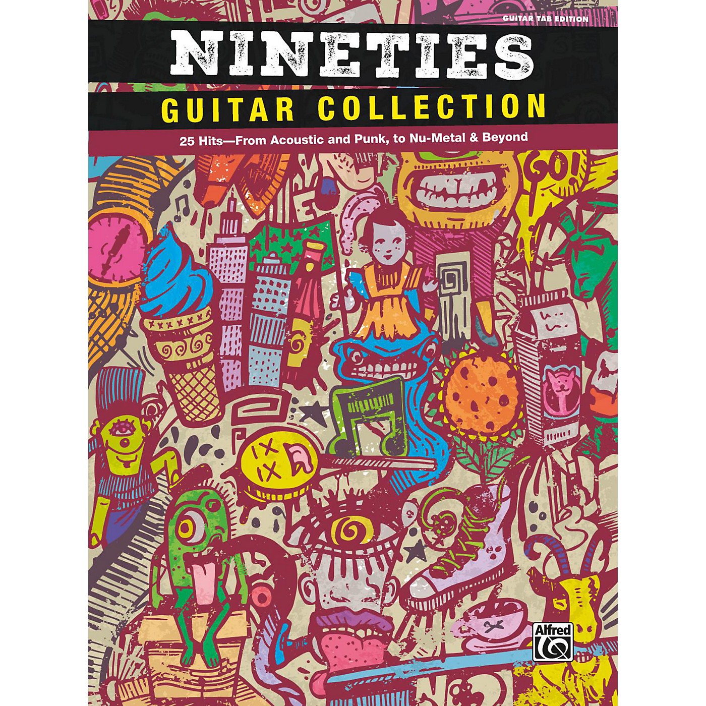 Alfred Nineties Guitar Collection Guitar TAB Edition Songbook thumbnail