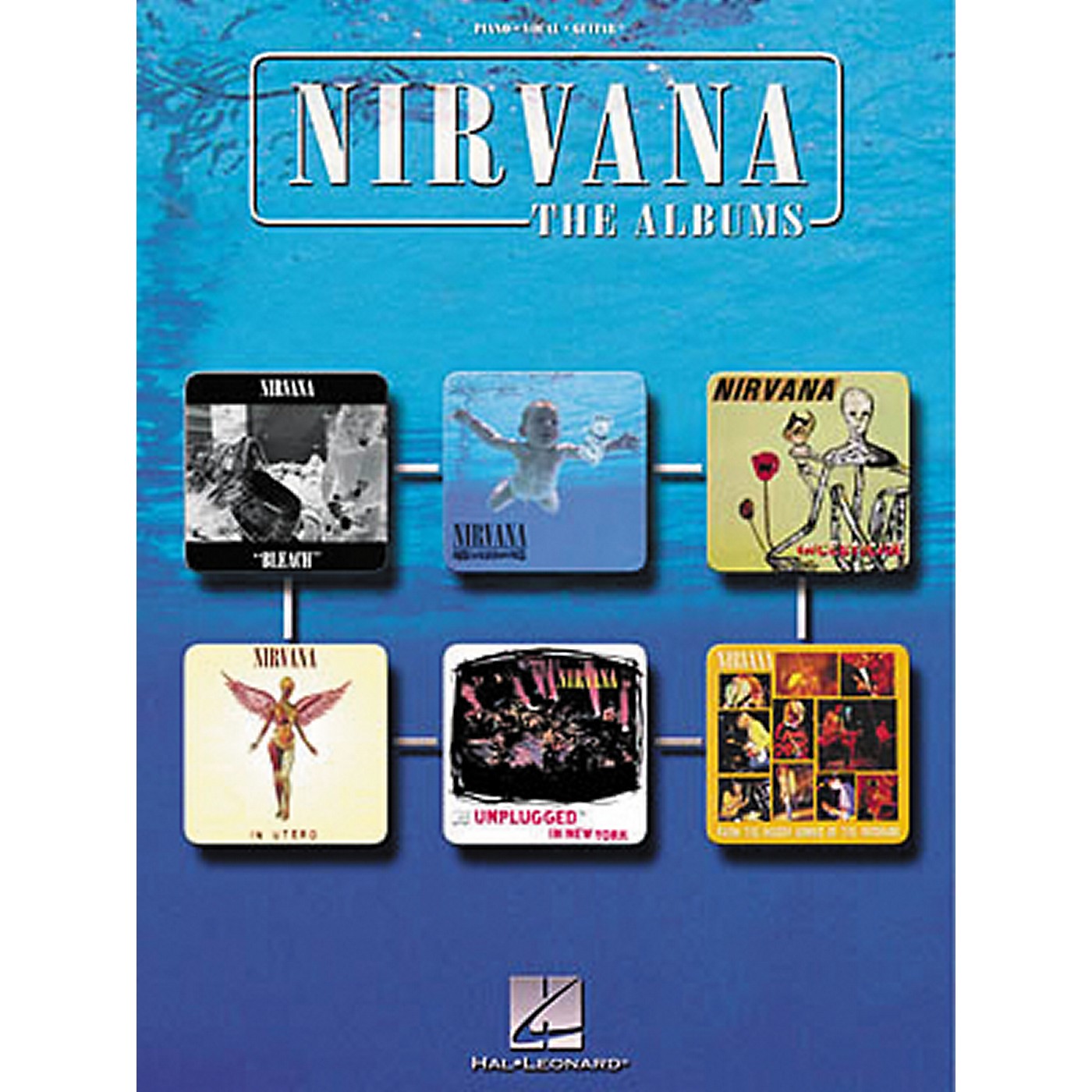 Hal Leonard Nirvana - The Albums Piano, Vocal, Guitar Songbook thumbnail
