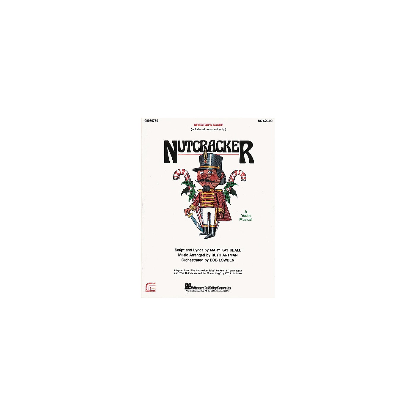 Hal Leonard Nutcracker (A Holiday Musical) ShowTrax CD Arranged by Ruth Artman thumbnail