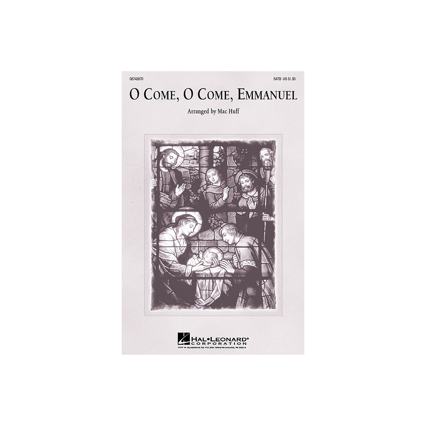 Hal Leonard O Come, O Come, Emmanuel SAB Arranged by Mac Huff thumbnail