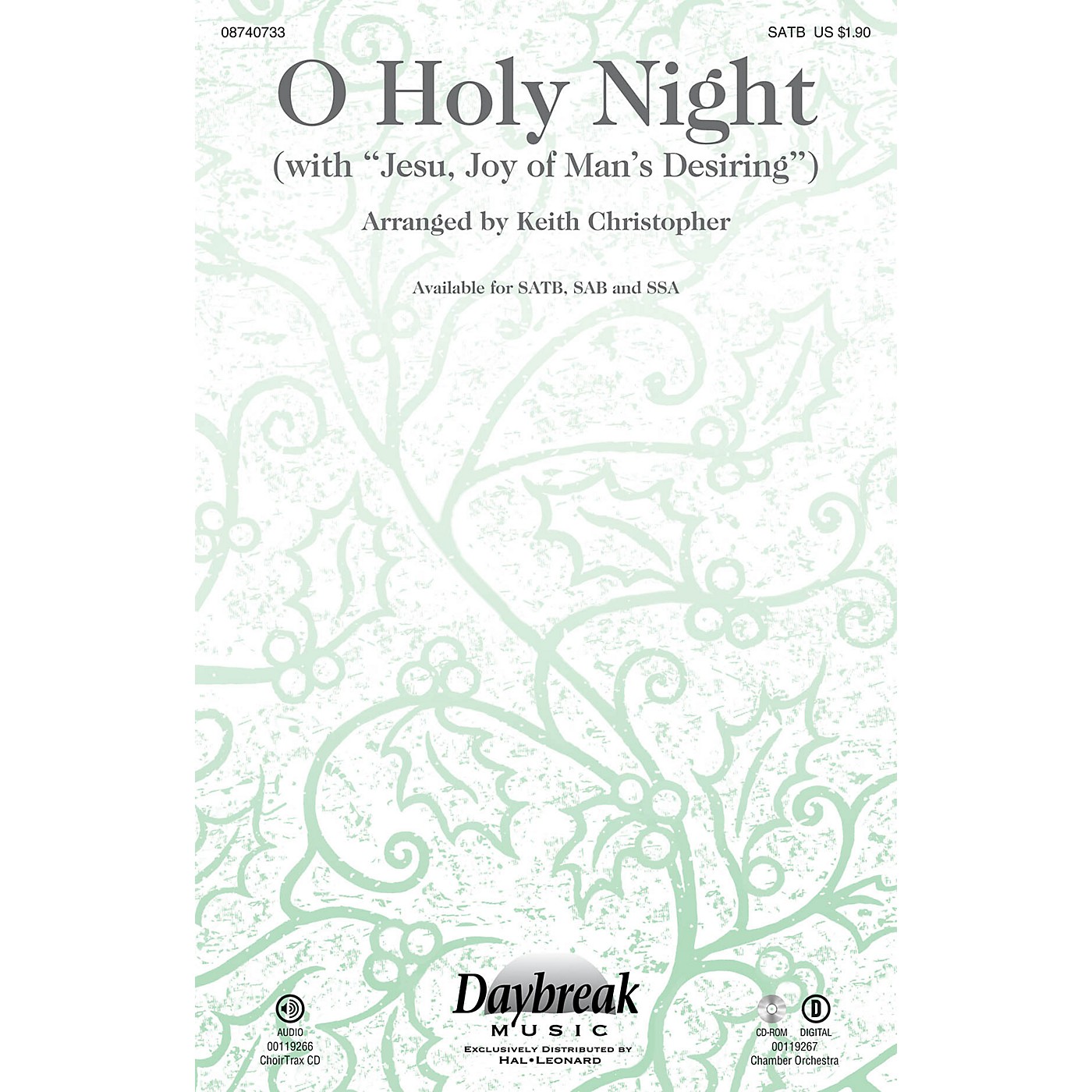 Daybreak Music O Holy Night (with Jesu, Joy of Man's Desiring) SSA Arranged by Keith Christopher thumbnail