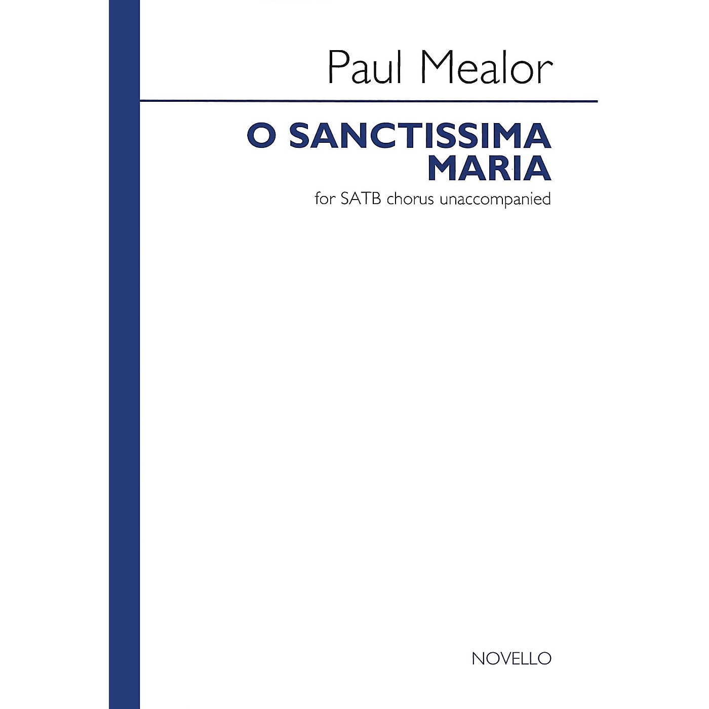 Novello O Sanctissima Maria SATB thumbnail