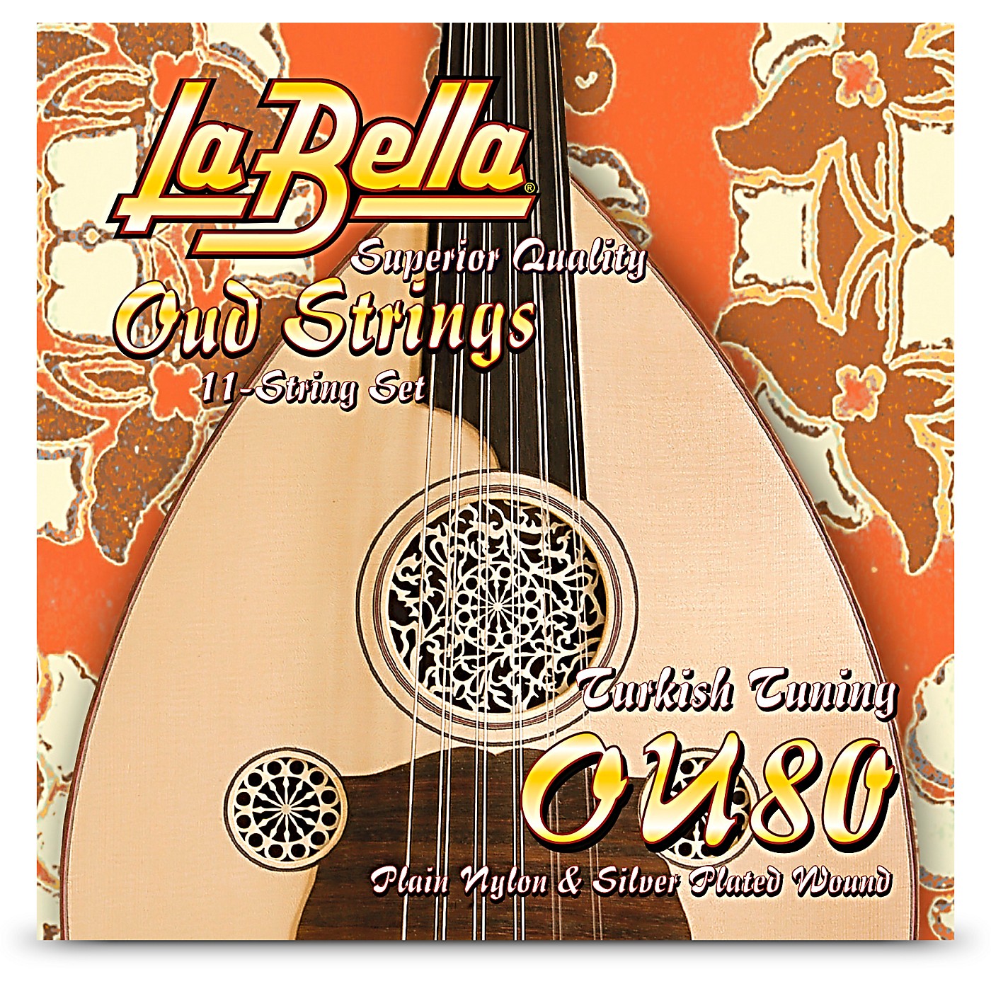 La Bella OU80 Oud Strings - Turkish Tuning thumbnail