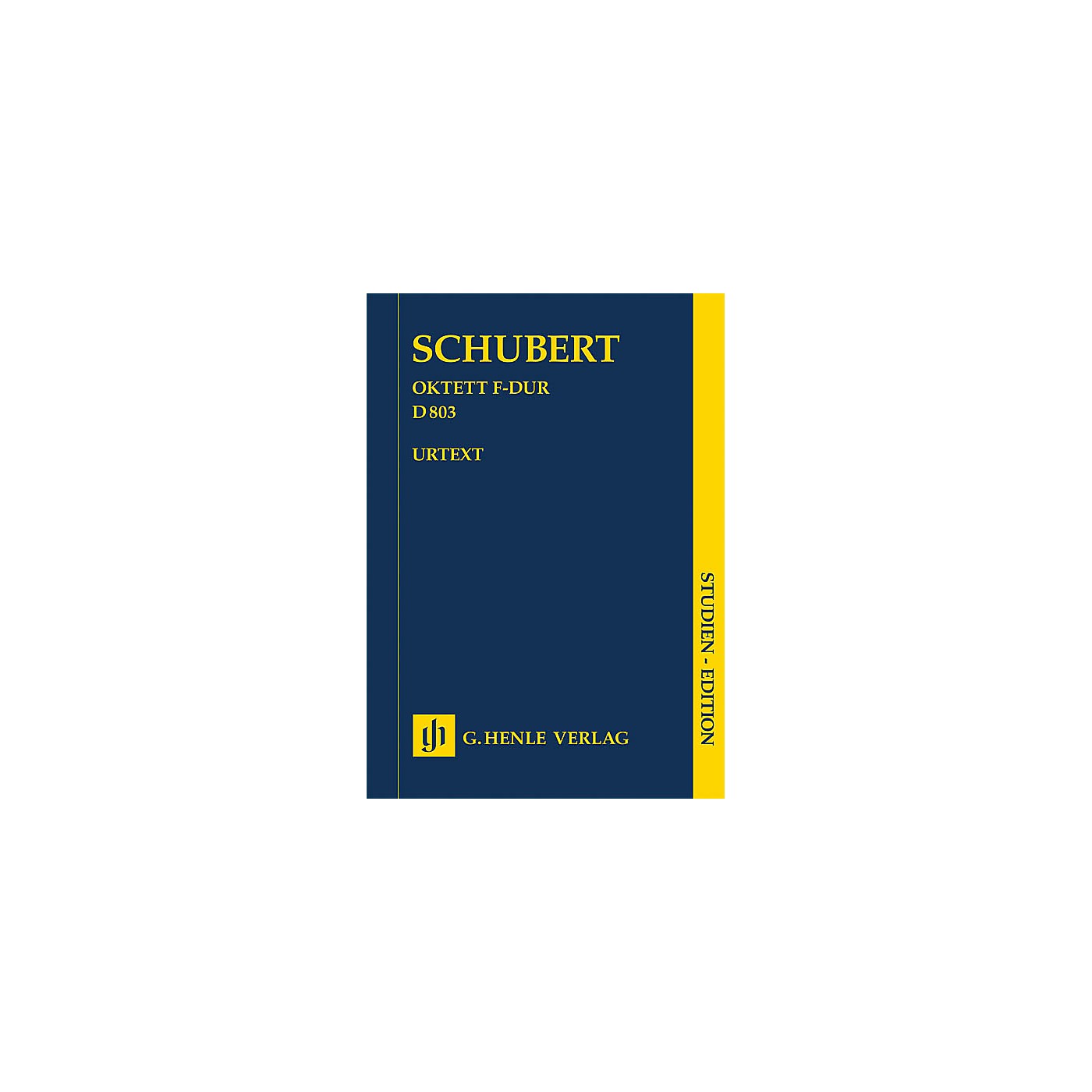 G. Henle Verlag Octet in F Major D 803 Henle Study Scores Series Softcover Composed by Franz Schubert thumbnail