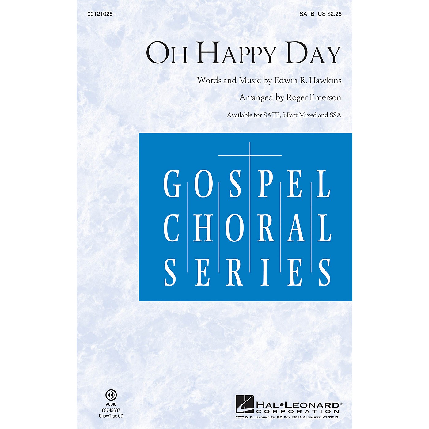Hal Leonard Oh Happy Day SATB arranged by Roger Emerson thumbnail