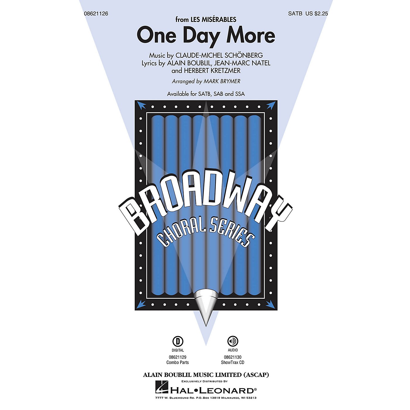 Hal Leonard One Day More (from Les Misérables) ShowTrax CD Arranged by Mark Brymer thumbnail
