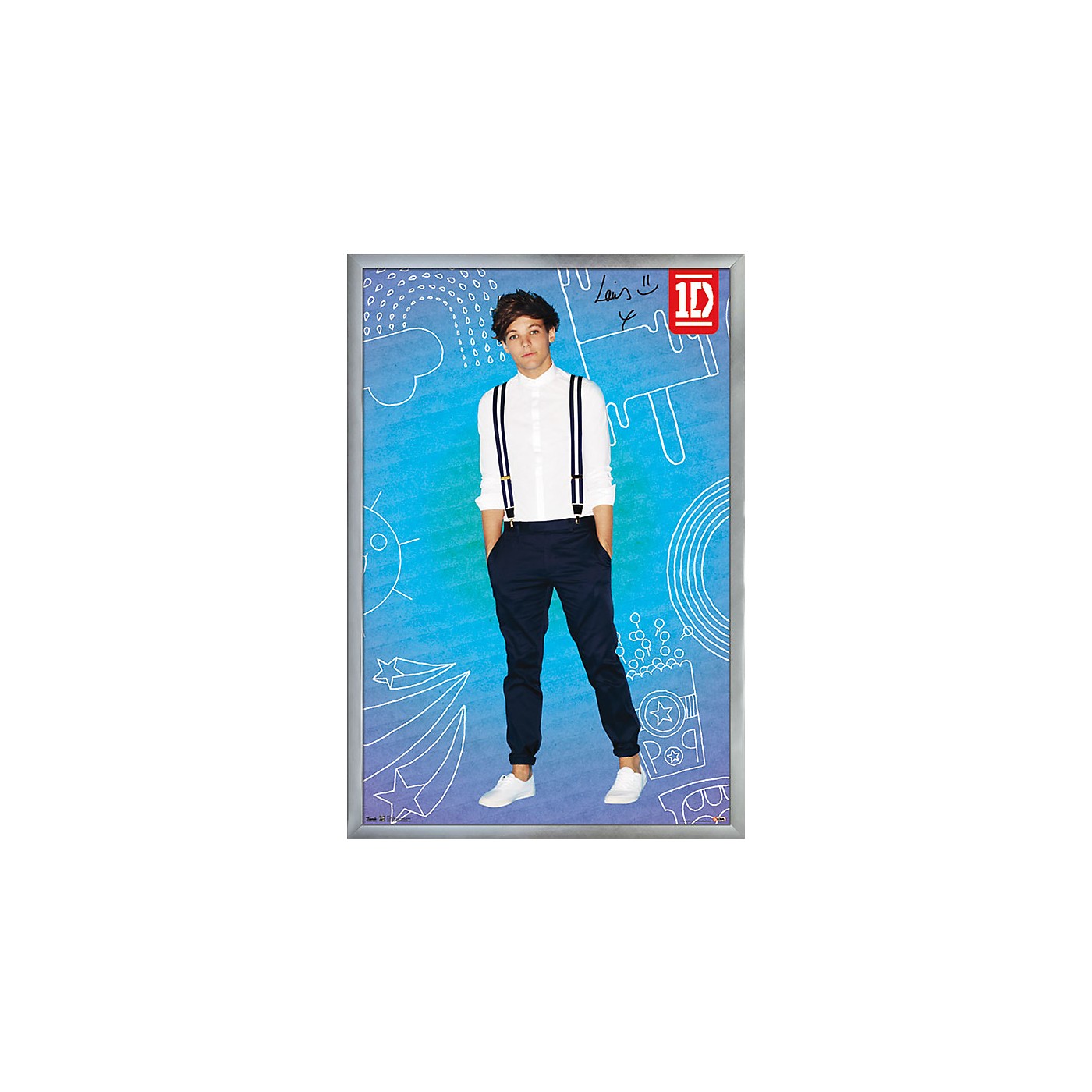 Trends International One Direction - Louis Pop Poster thumbnail
