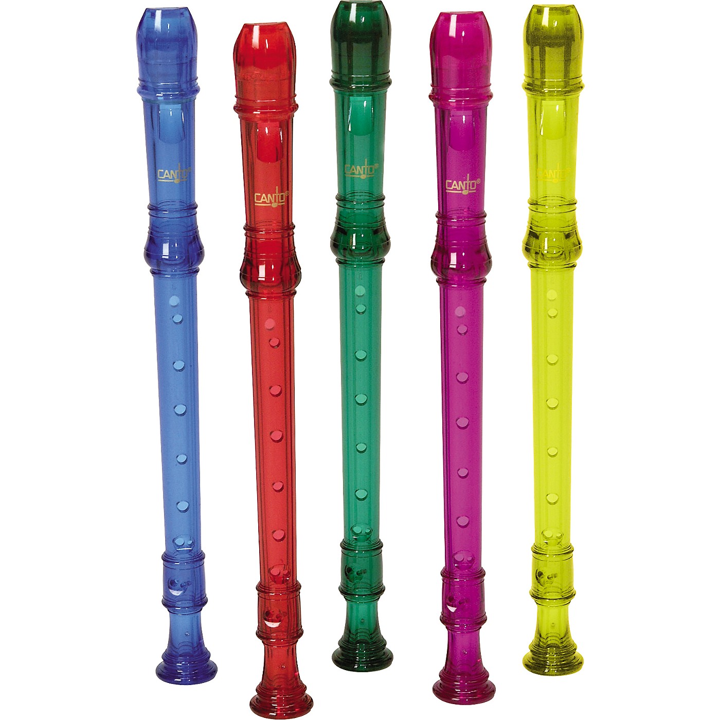 Canto One-Piece Translucent Soprano Recorder with Baroque Fingering thumbnail