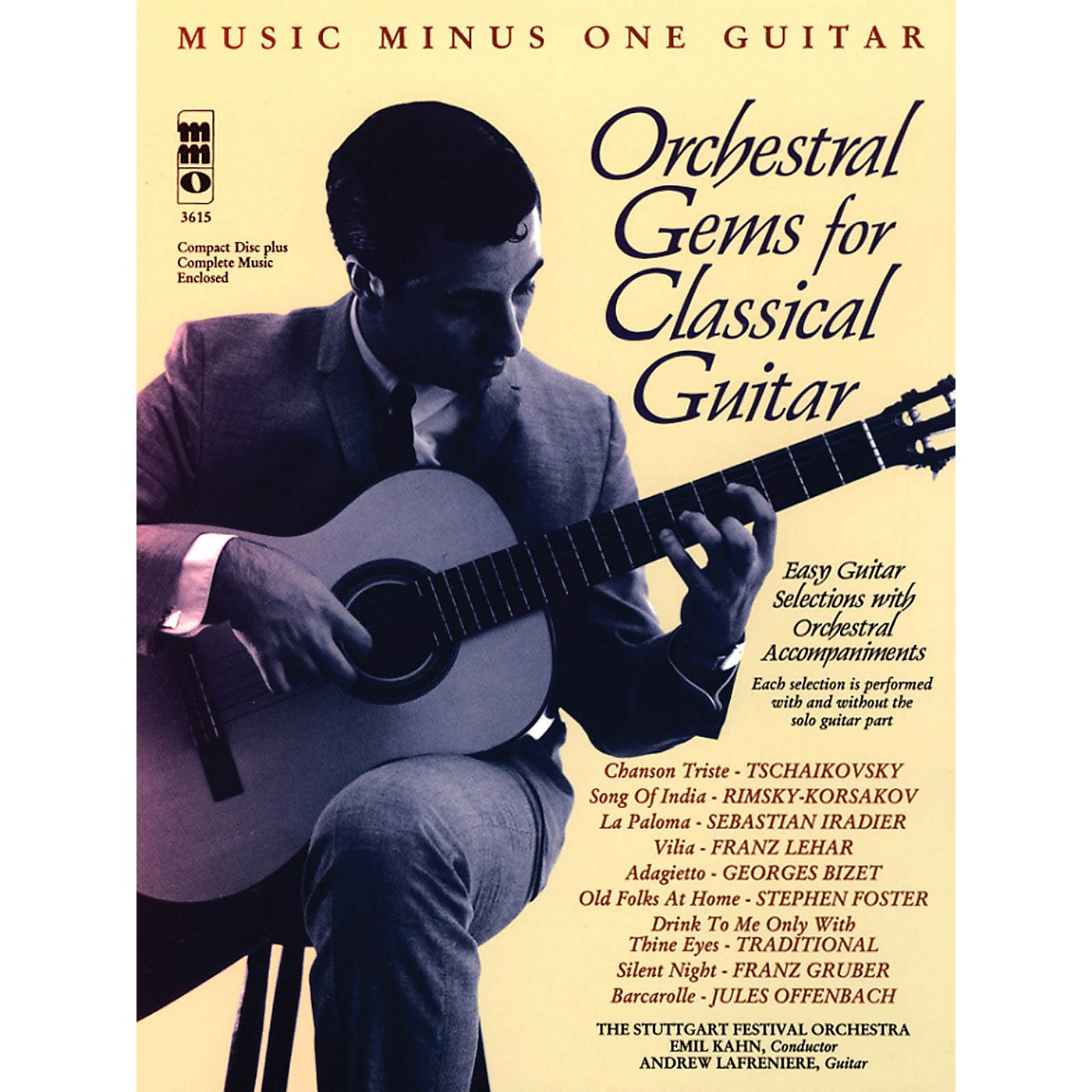 Music Minus One Orchestral Gems for Classical Guitar Music Minus One Series Softcover with CD thumbnail