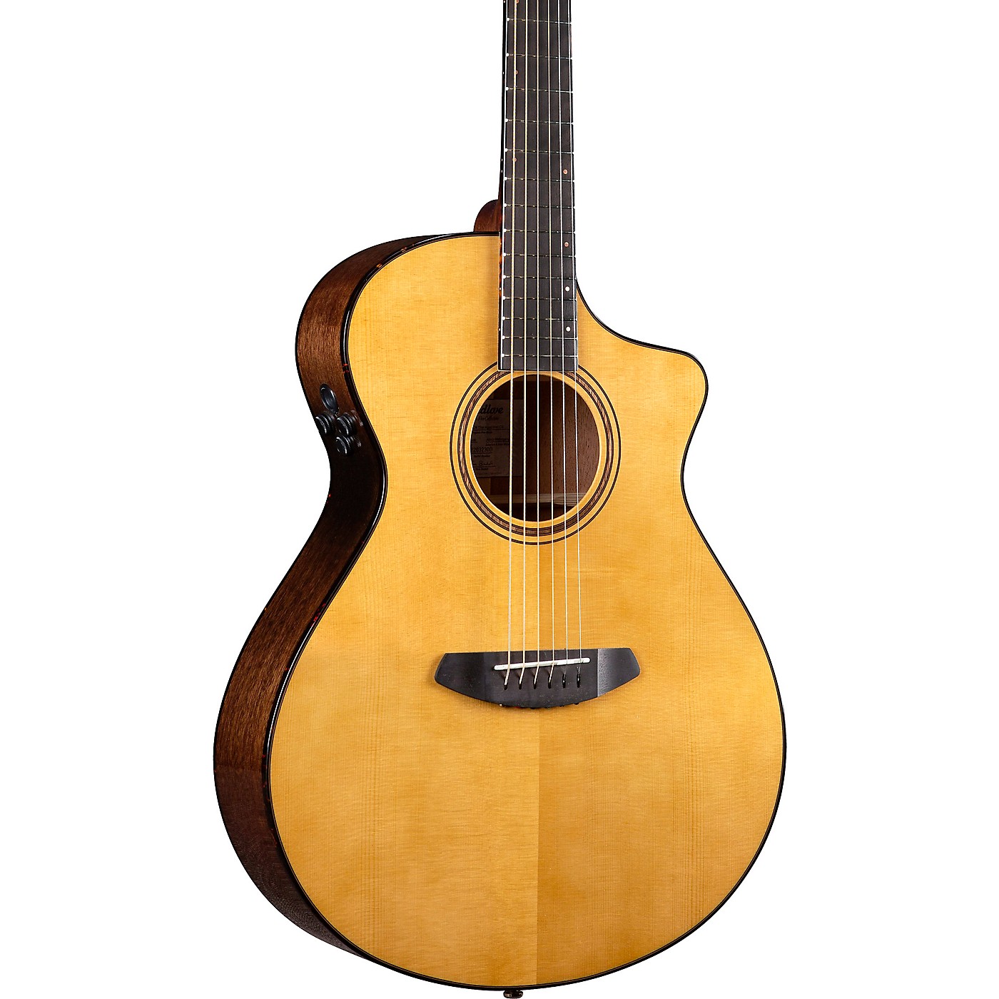 Breedlove Organic Performer Pro CE Spruce-African Mahogany Aged Toner Concert Thinline Acoustic-Electric Guitar thumbnail