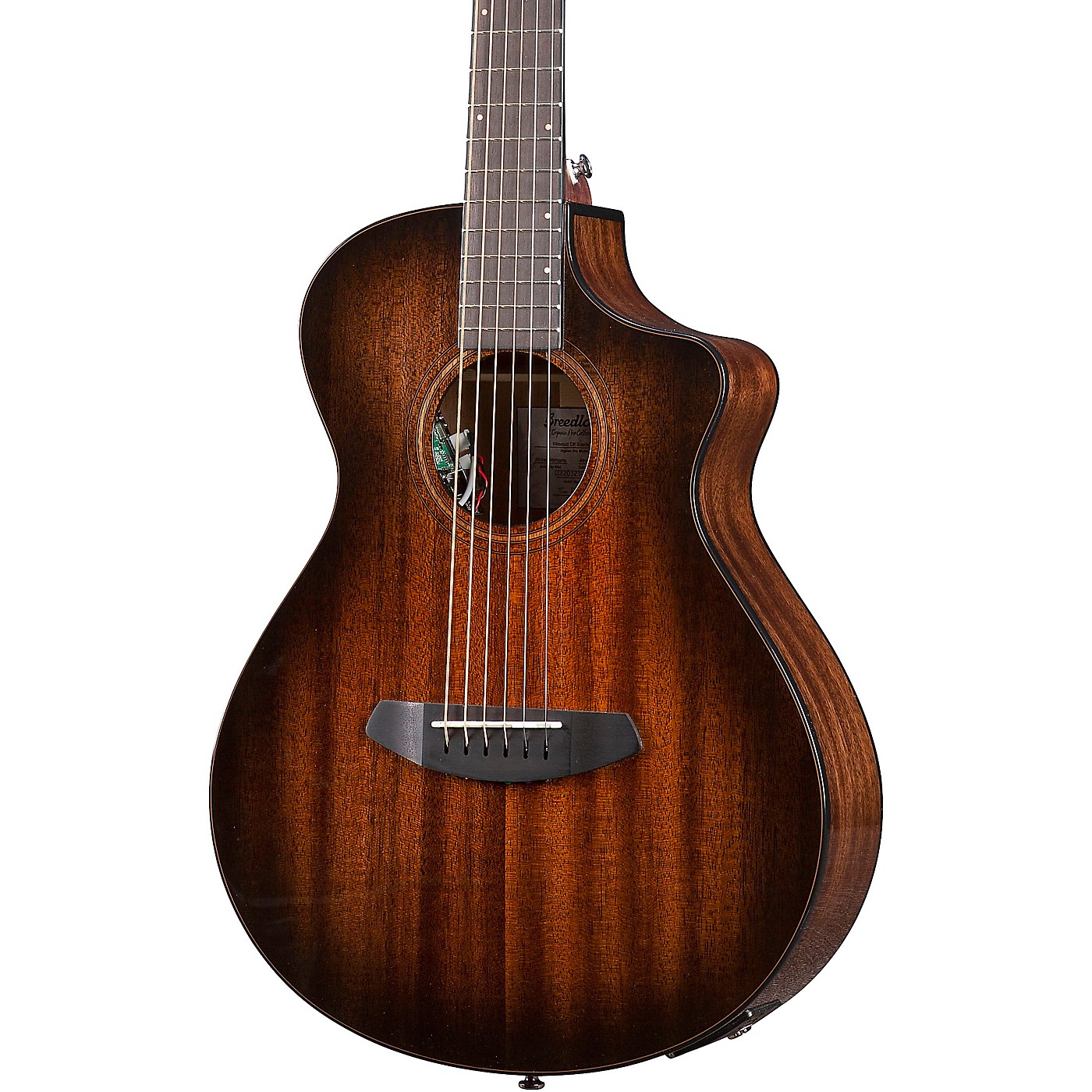 Breedlove Organic Wildwood Pro CE All-African Mahogany Companion Acoustic-Electric Guitar thumbnail