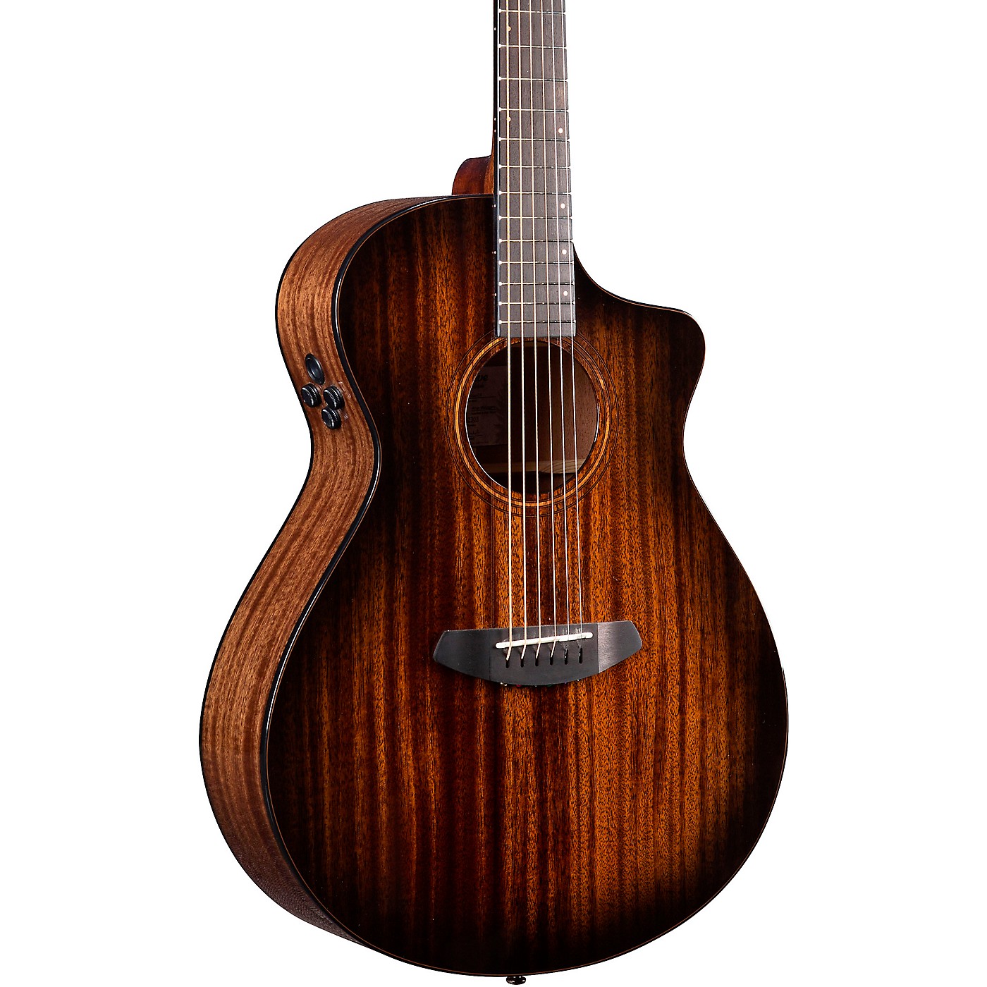 Breedlove Organic Wildwood Pro CE All-African Mahogany Concert Acoustic-Electric Guitar thumbnail