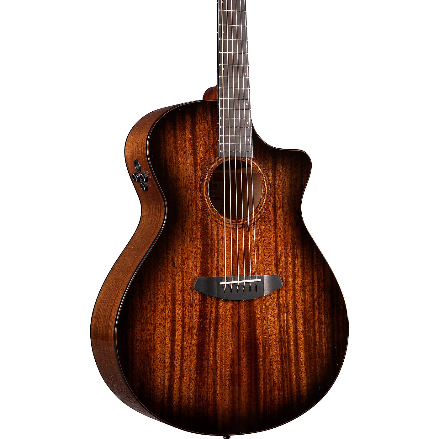 Breedlove Organic Wildwood Pro CE All-African Mahogany Concerto Acoustic-Electric Guitar thumbnail