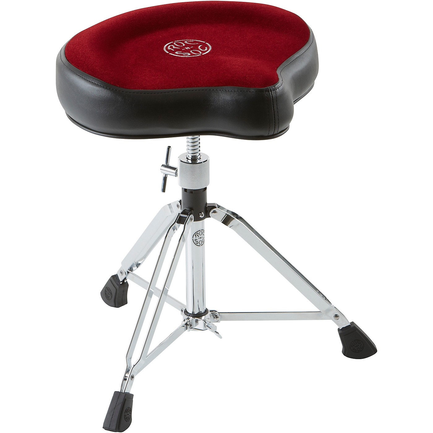 ROCNSOC Original Saddle Drum Throne Red Woodwind & Brasswind