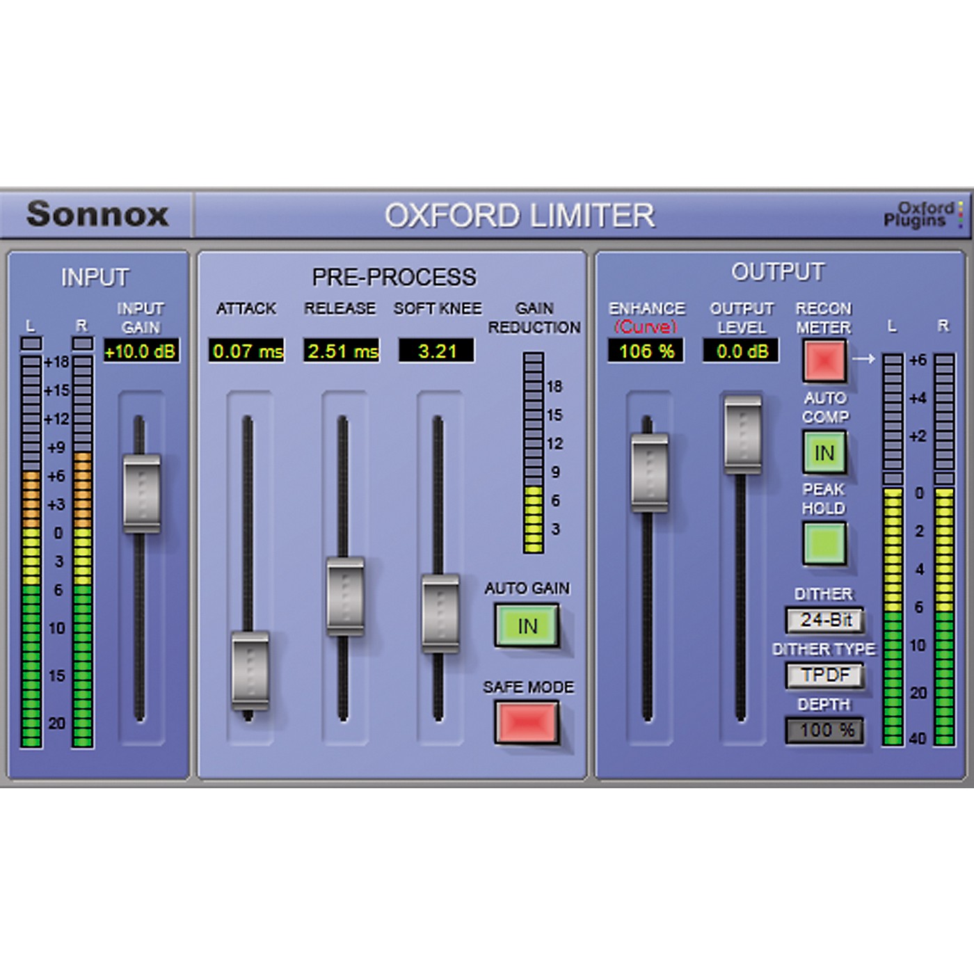 Sonnox Oxford Limiter (Native) Software Download thumbnail
