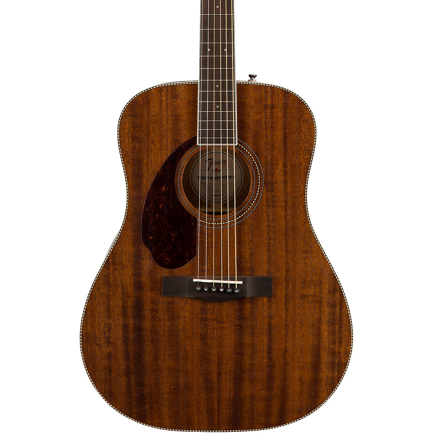 Fender PM-1 Dreadnought All-Mahogany Left-Handed Acoustic Guitar thumbnail