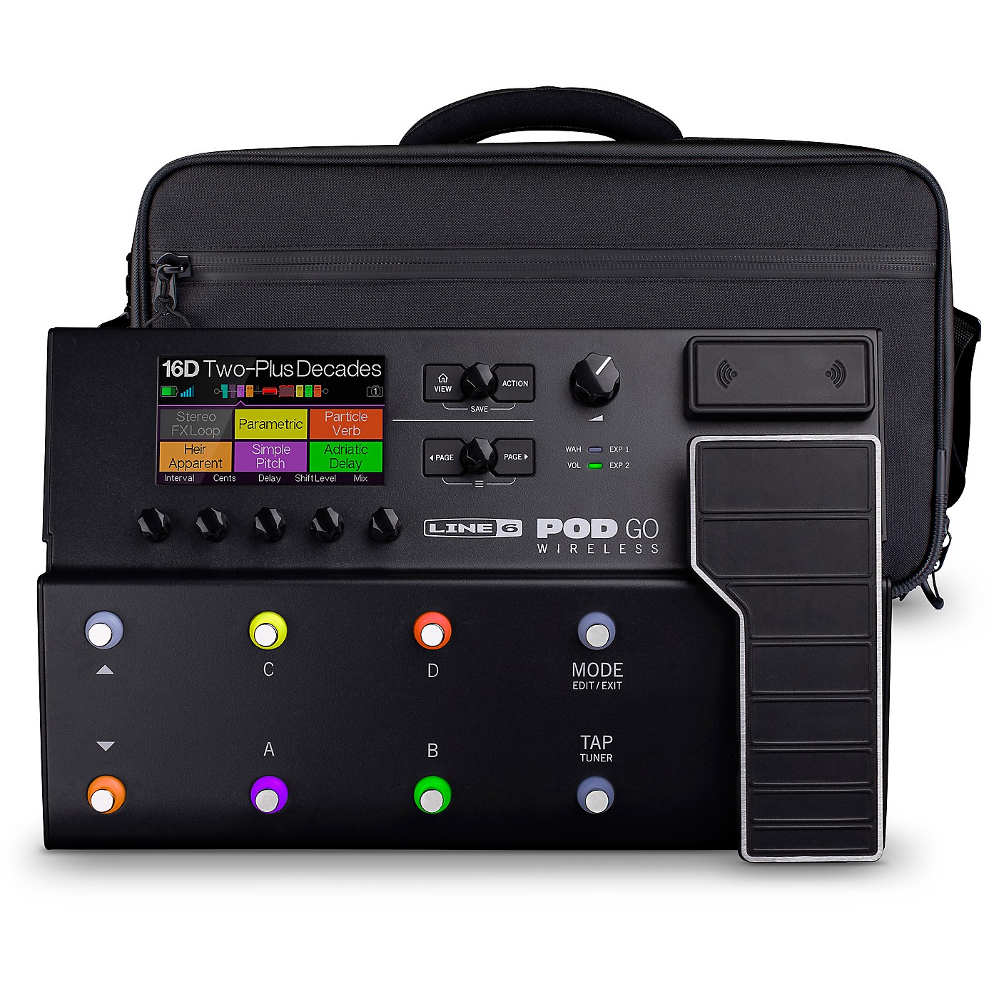 Line 6 POD Go Wireless Guitar Multi-Effects Processor With Shoulder Bag thumbnail