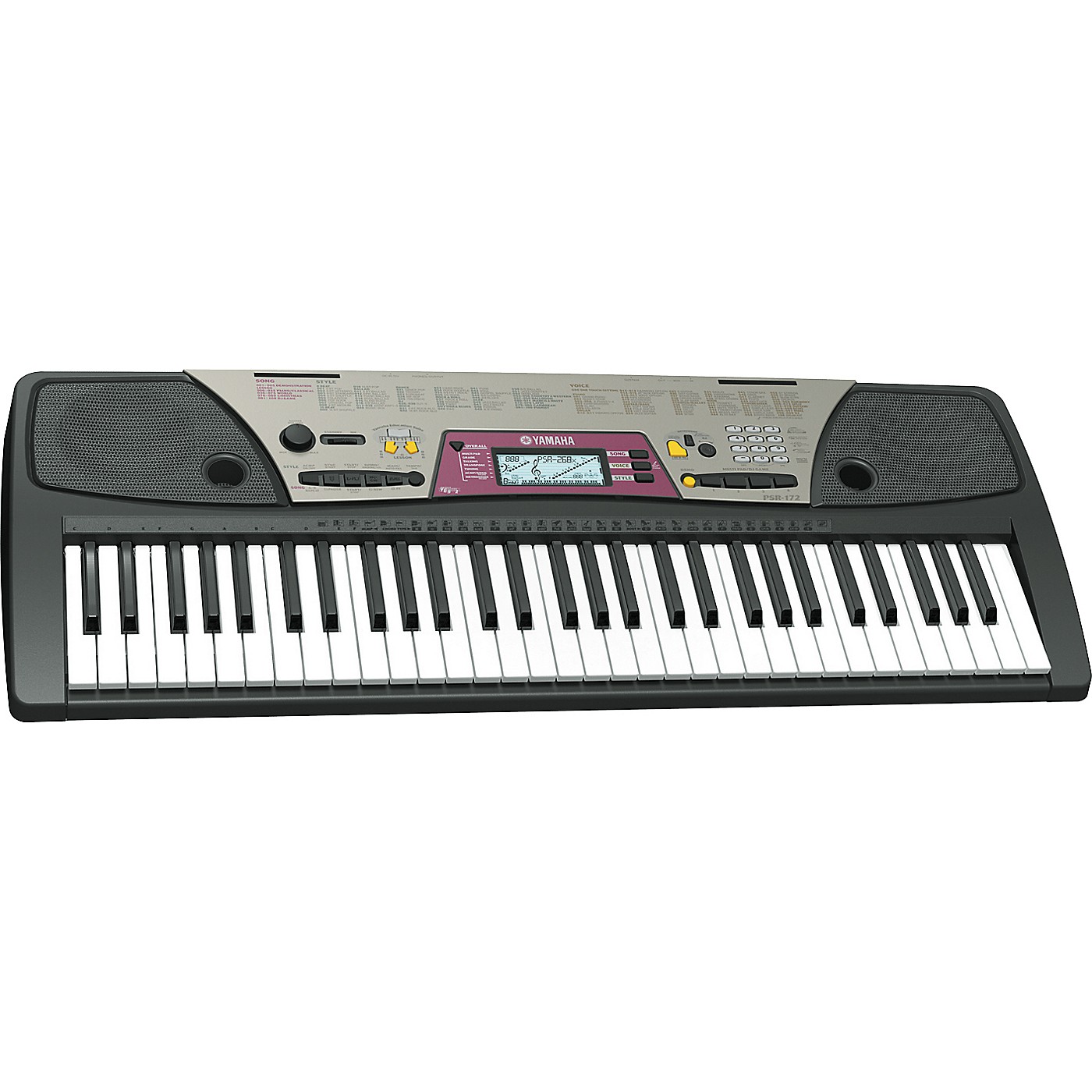 Yamaha PSR-172 61-Key Portable Keyboard - Woodwind & Brasswind