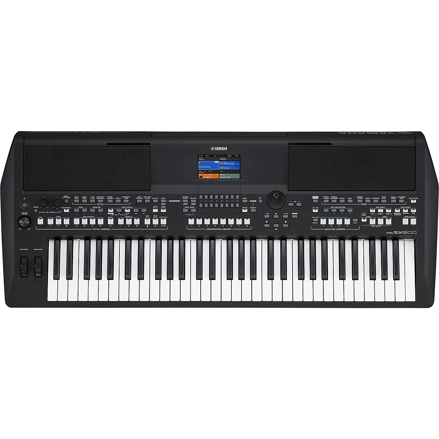 Yamaha PSR-SX600 61-Key Arranger Keyboard thumbnail