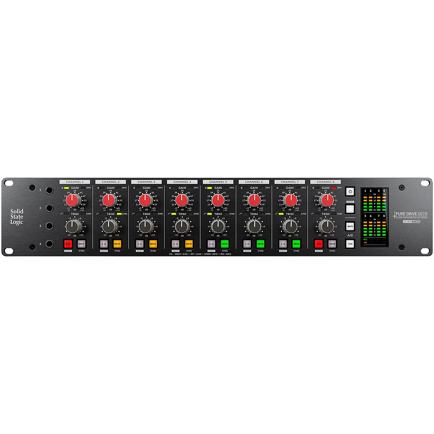 Solid State Logic PURE DRIVE OCTO 8-Channel Microphone Preamp thumbnail