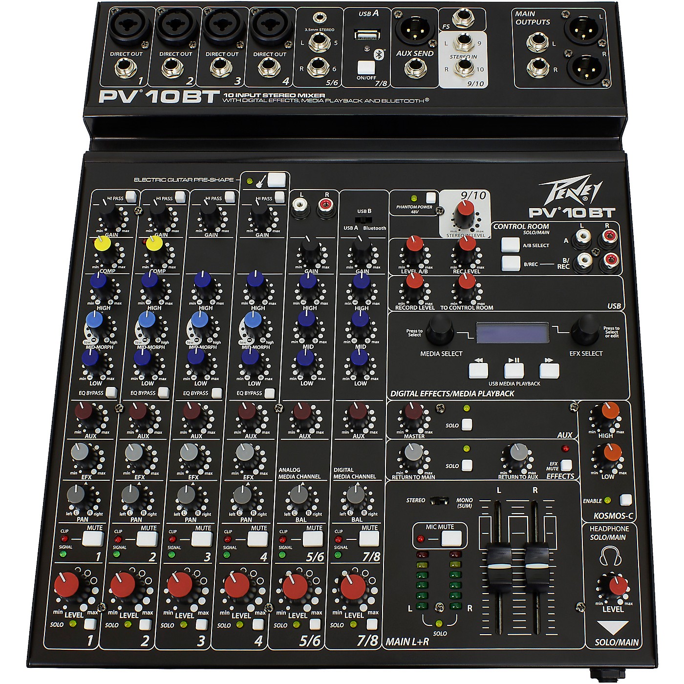 Peavey PV 10 BT Mixer with Bluetooth thumbnail