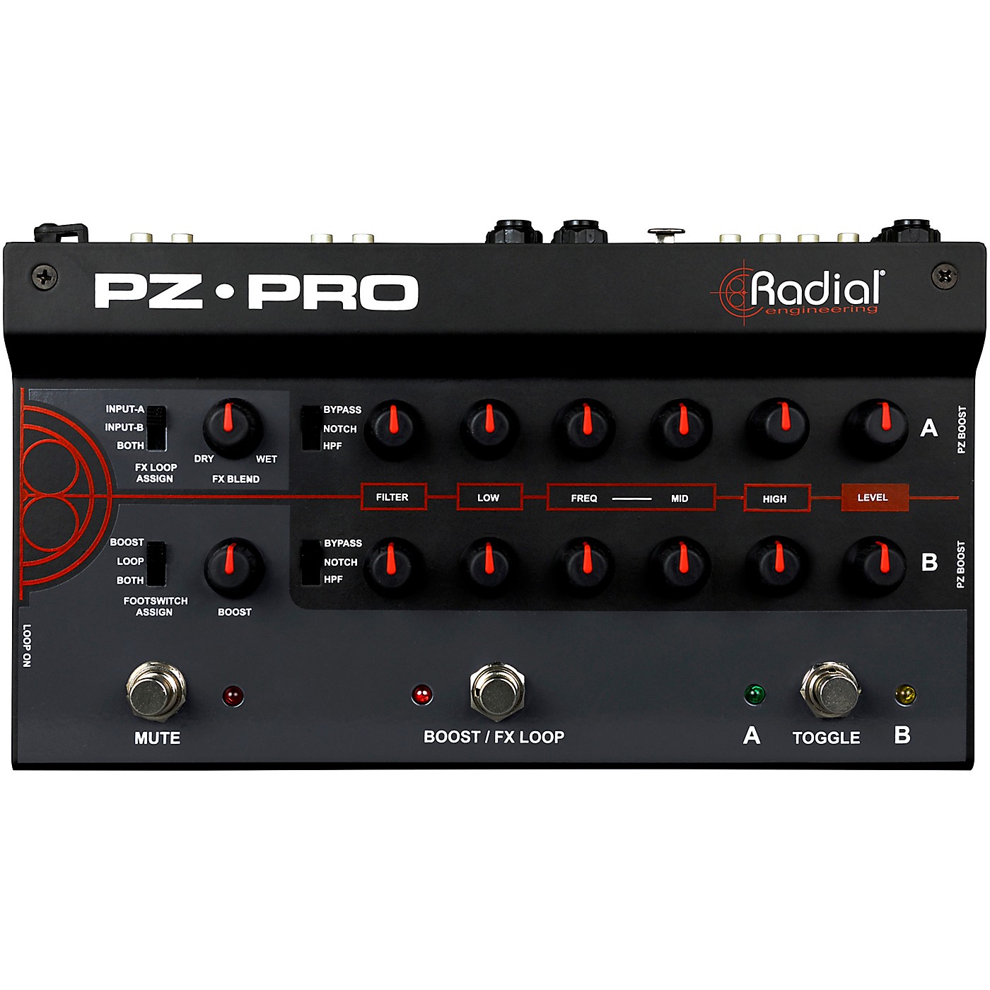 Radial Engineering PZ-Pro 2-Channel Acoustic Instrumental Preamp thumbnail