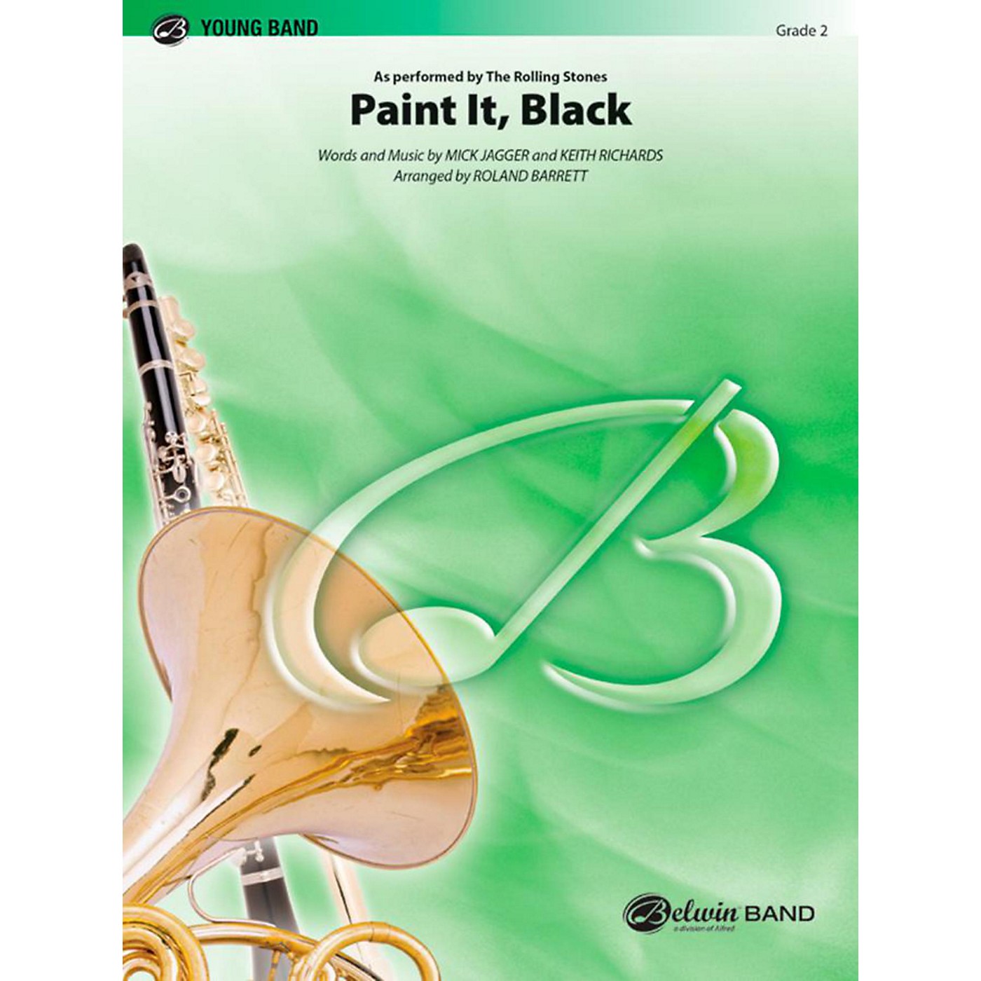 Alfred Paint It Black Concert Band Level 2 Set Woodwind & Brasswind