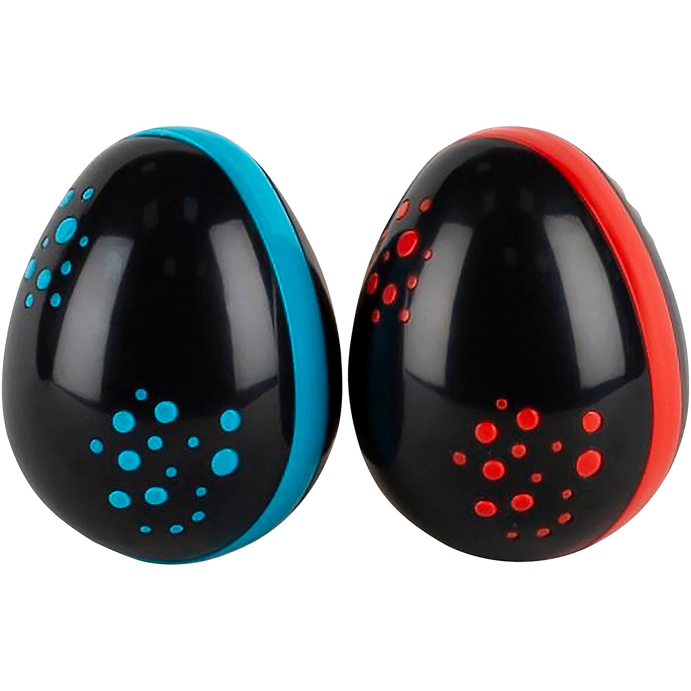 Luminote Pair Egg Shakers - 1 red & 1 blue thumbnail