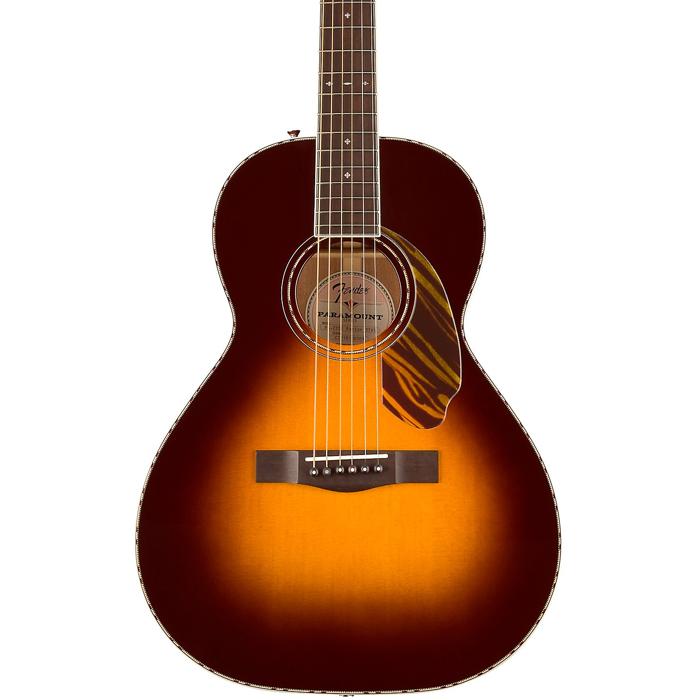 Fender Paramount PS-220E Parlor Acoustic-Electric Guitar thumbnail