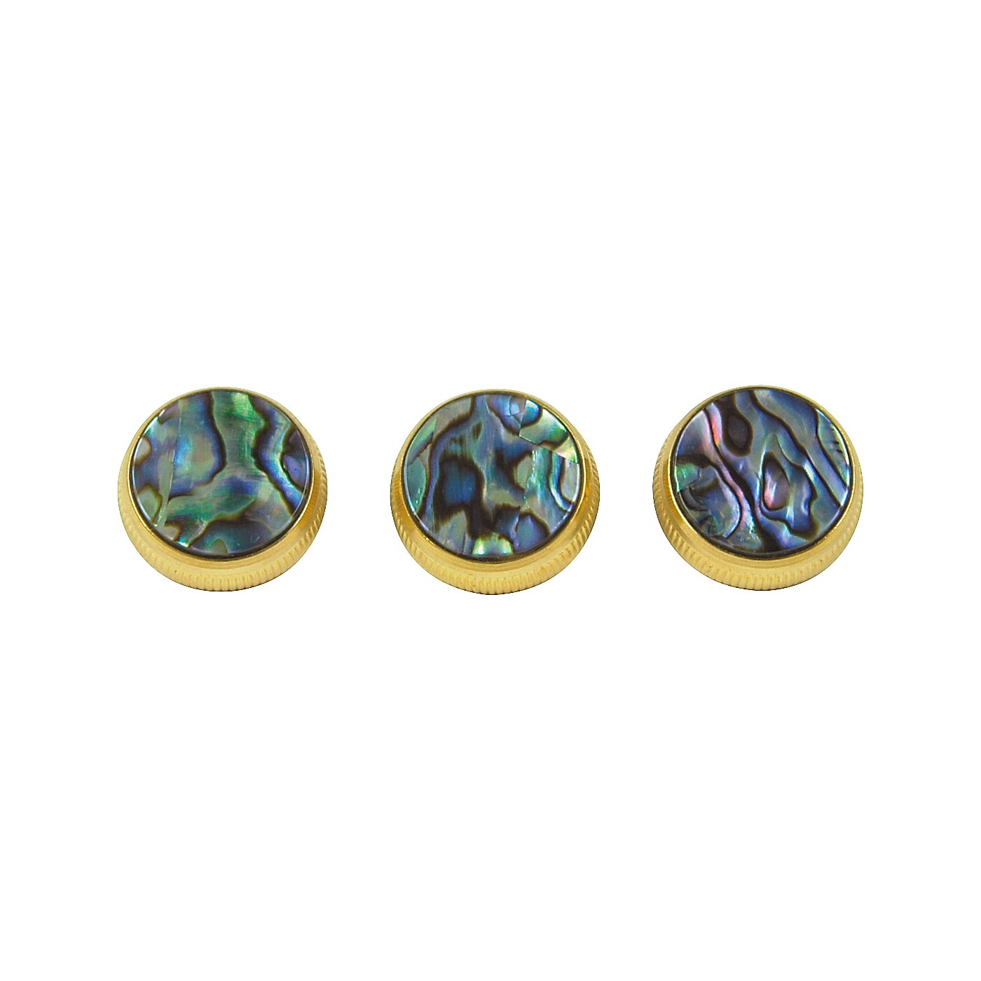 Bach Paua Abalone Trumpet Finger Buttons 3Pack Woodwind & Brasswind