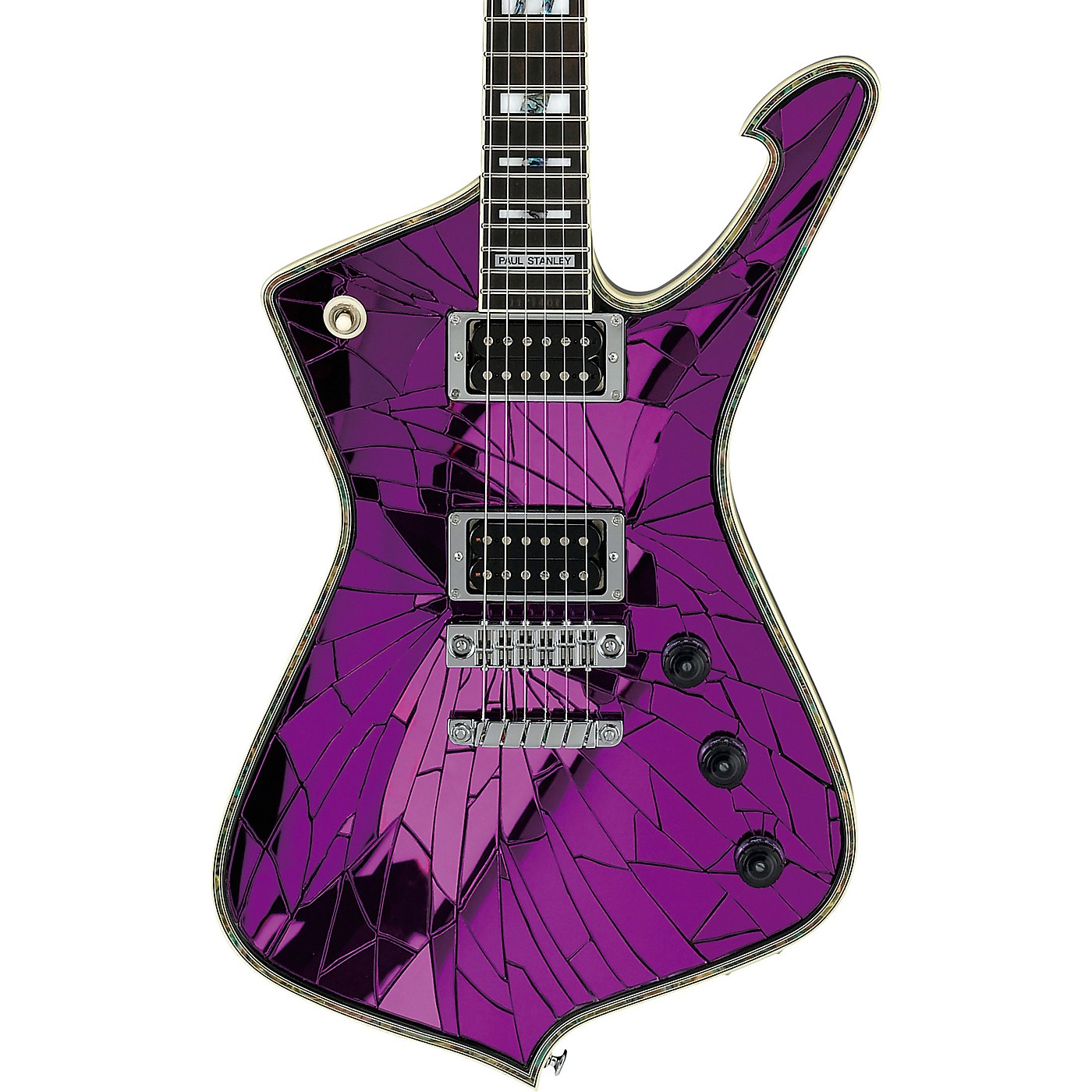 Ibanez Limited Edition PS2CM Paul Stanley Purple Mirror Electric Guitar