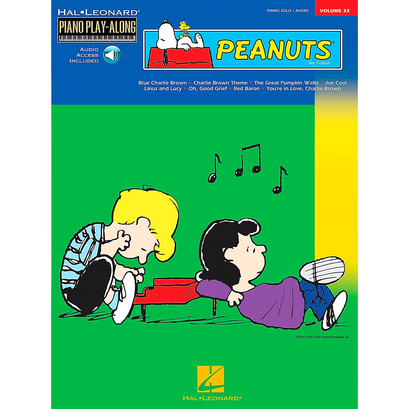 Hal Leonard Peanuts Piano Play Along Volume 33 Book with CD thumbnail