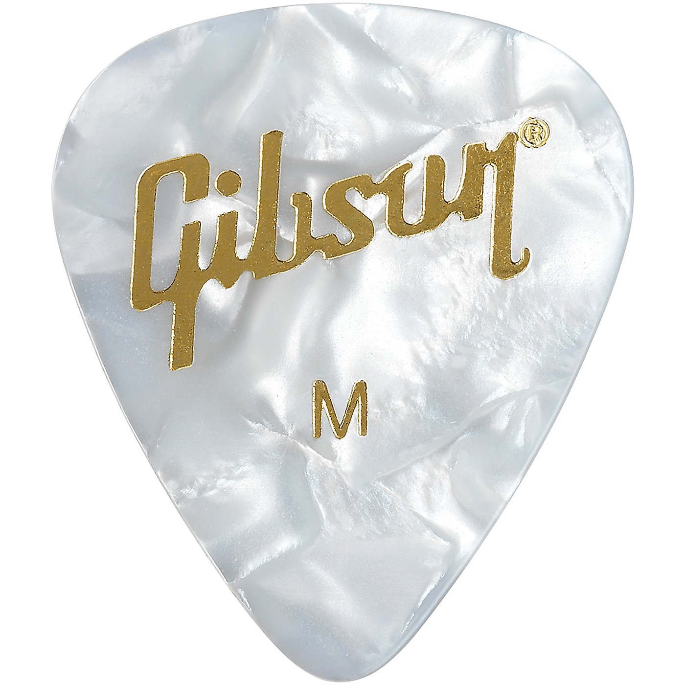 Gibson Pearloid White Picks, 12 Pack thumbnail
