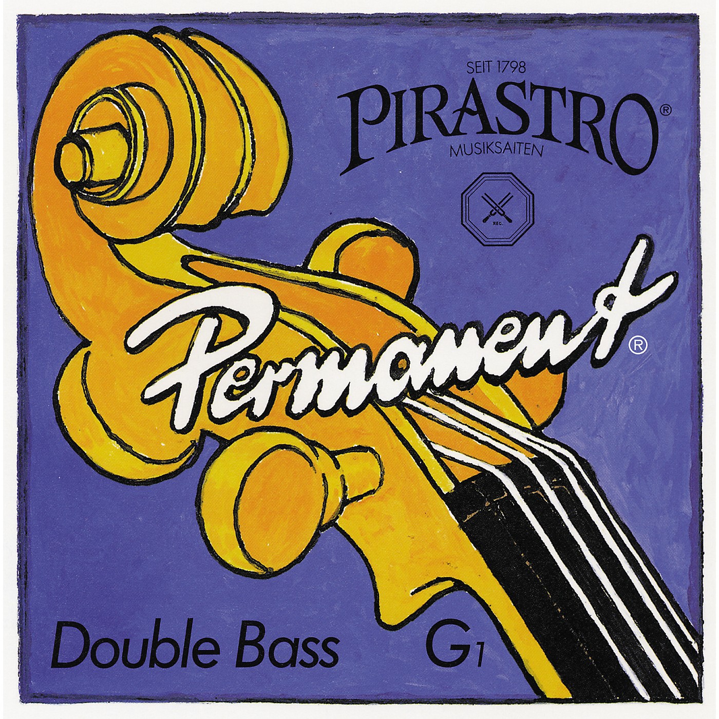 Pirastro Permanent Series Double Bass Solo F# String thumbnail
