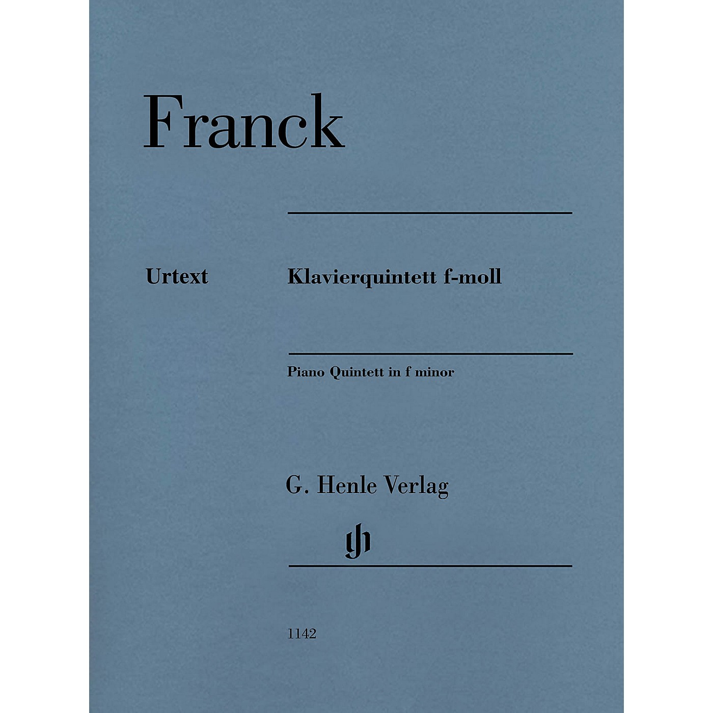 G. Henle Verlag Piano Quintet in F minor by Cesar Franck thumbnail