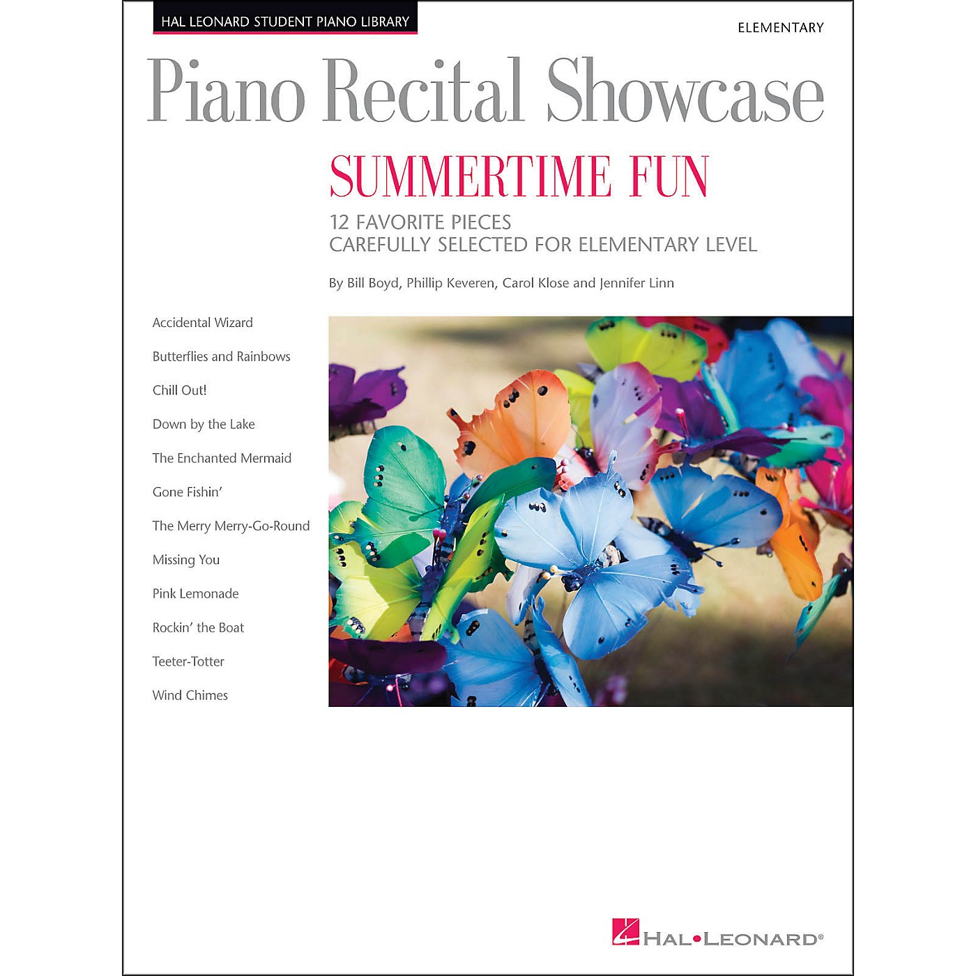 Hal Leonard Piano Recital Showcase - Summertime Fun - Elementary Level Book thumbnail