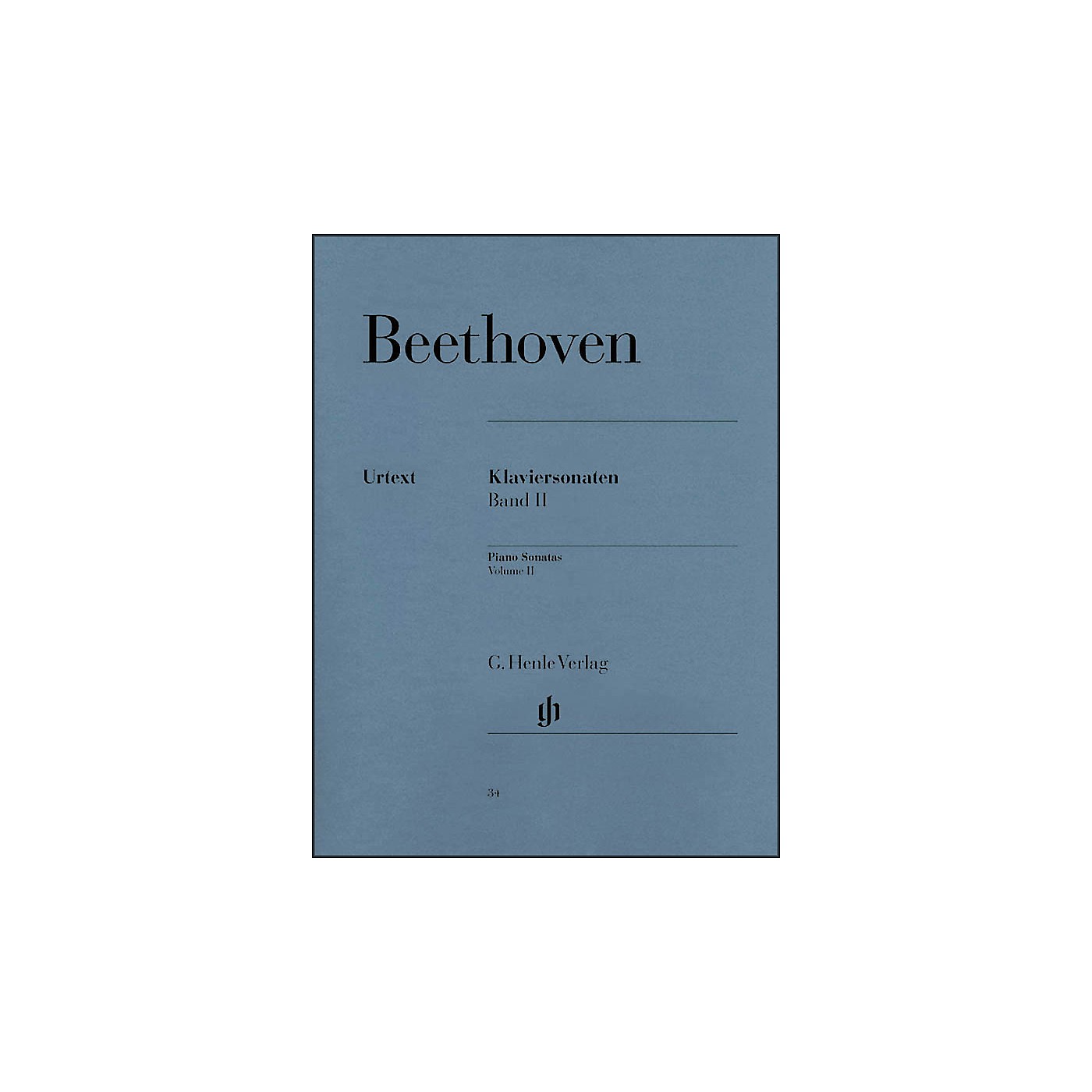 G. Henle Verlag Piano Sonatas Volume II By Beethoven / Wallner thumbnail