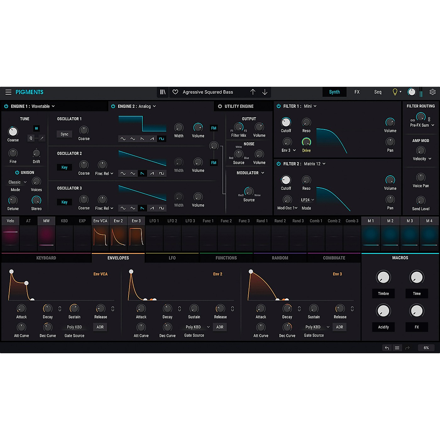 Arturia Pigments 3.5 Software Synthesizer thumbnail
