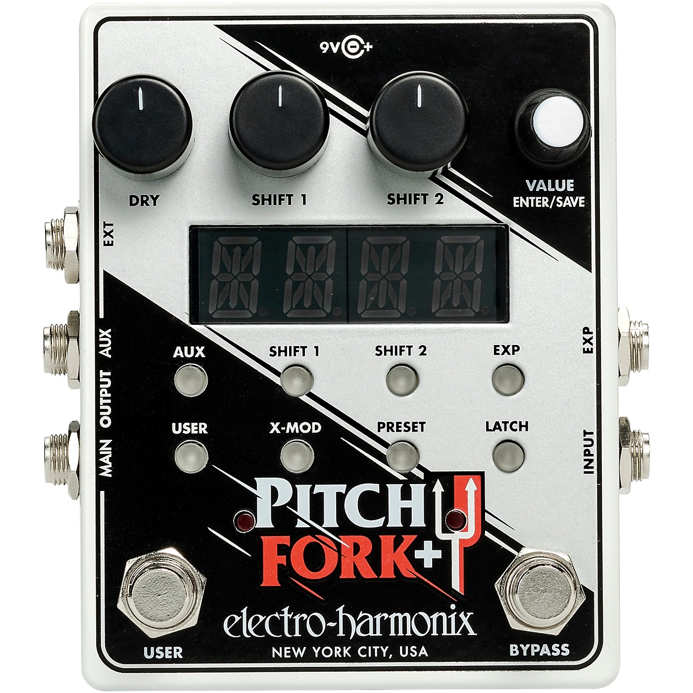 Electro-Harmonix Pitch Fork+ Polyphonic Pitch-Shifter Effects Pedal thumbnail