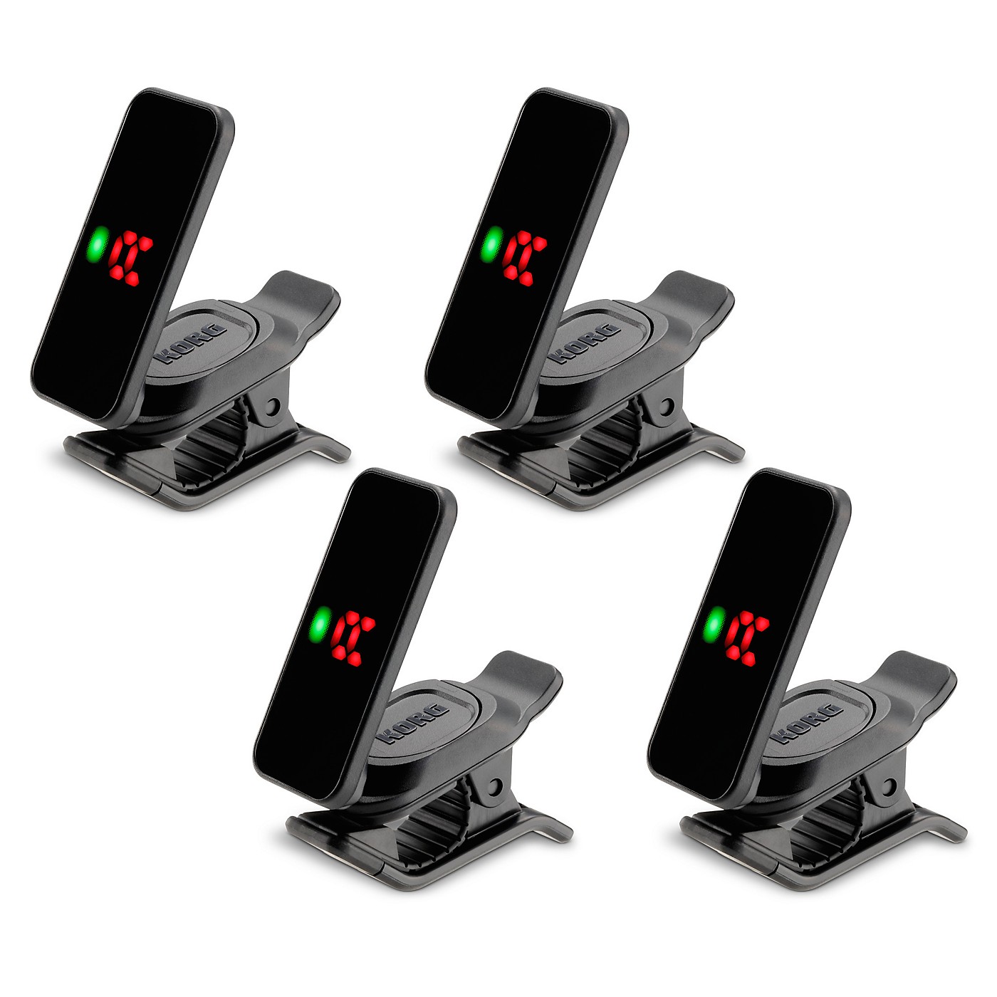 KORG Pitchclip 2 Clip-On Tuner 4-Pack thumbnail