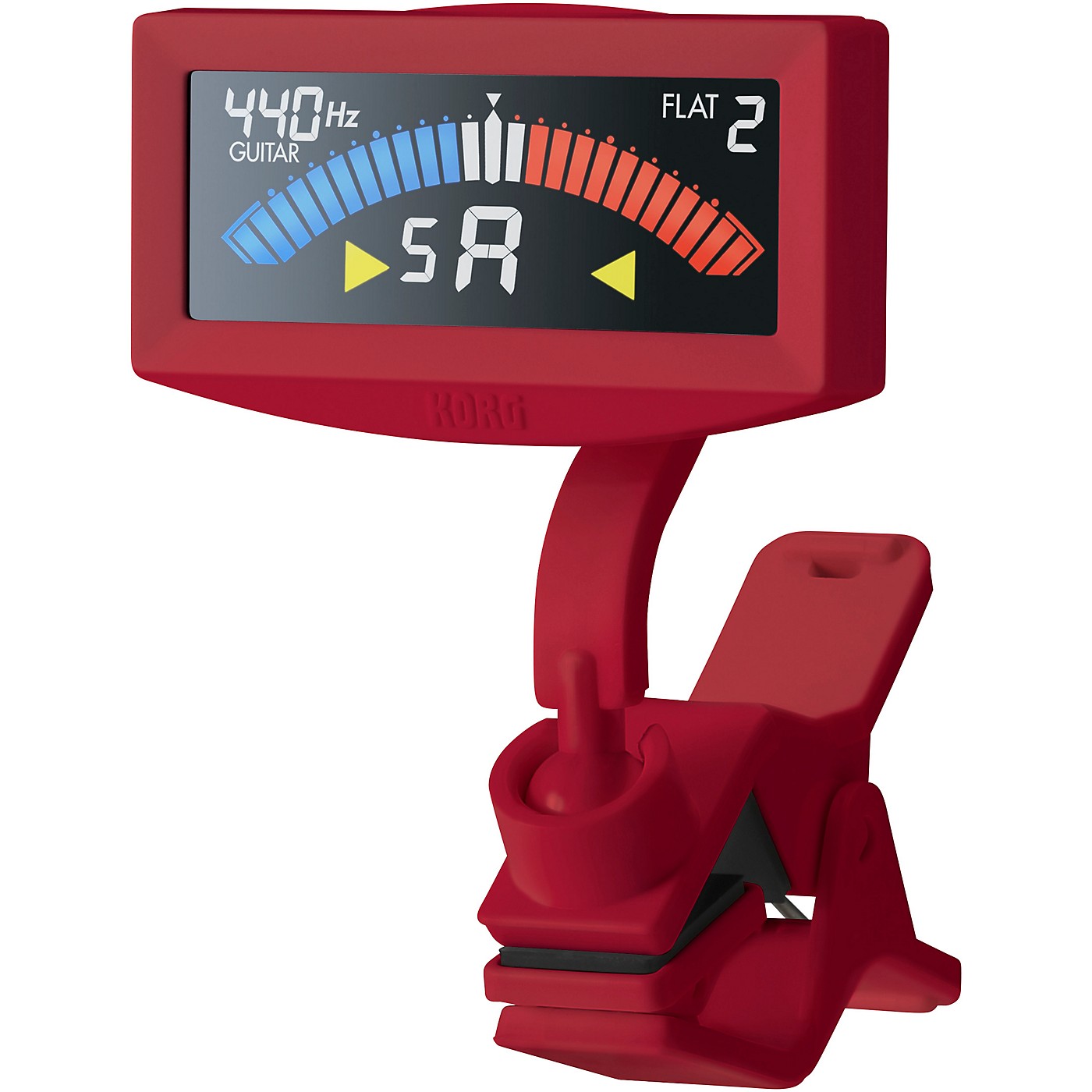 KORG Pitchcrow Clip-On Tuner - Red thumbnail