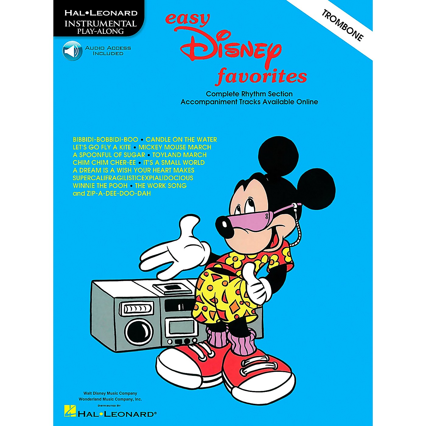 Hal Leonard Play-Along Disney Favorites Book/Audio Online thumbnail