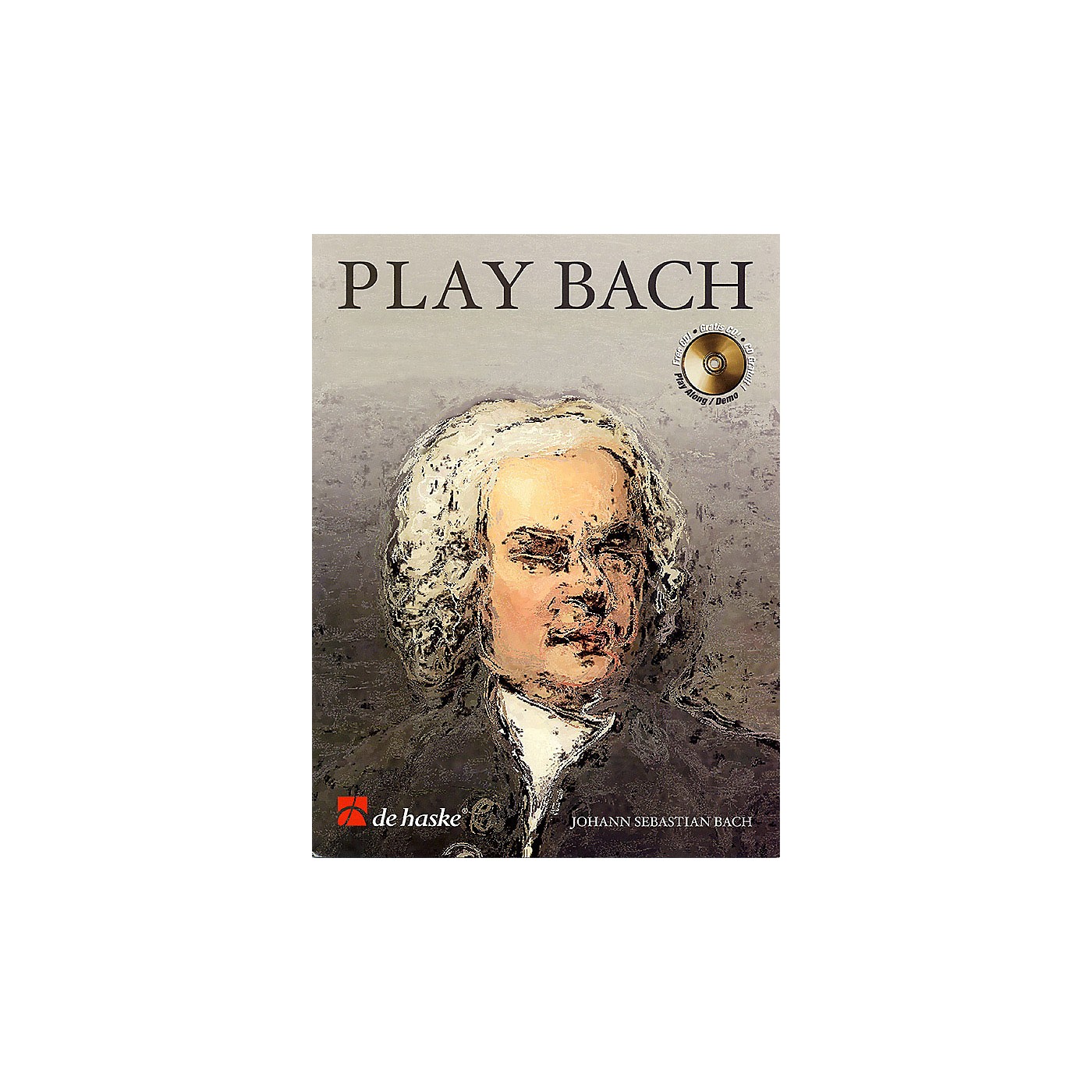 De Haske Music Play Bach De Haske Play-Along Book Series Softcover with CD thumbnail