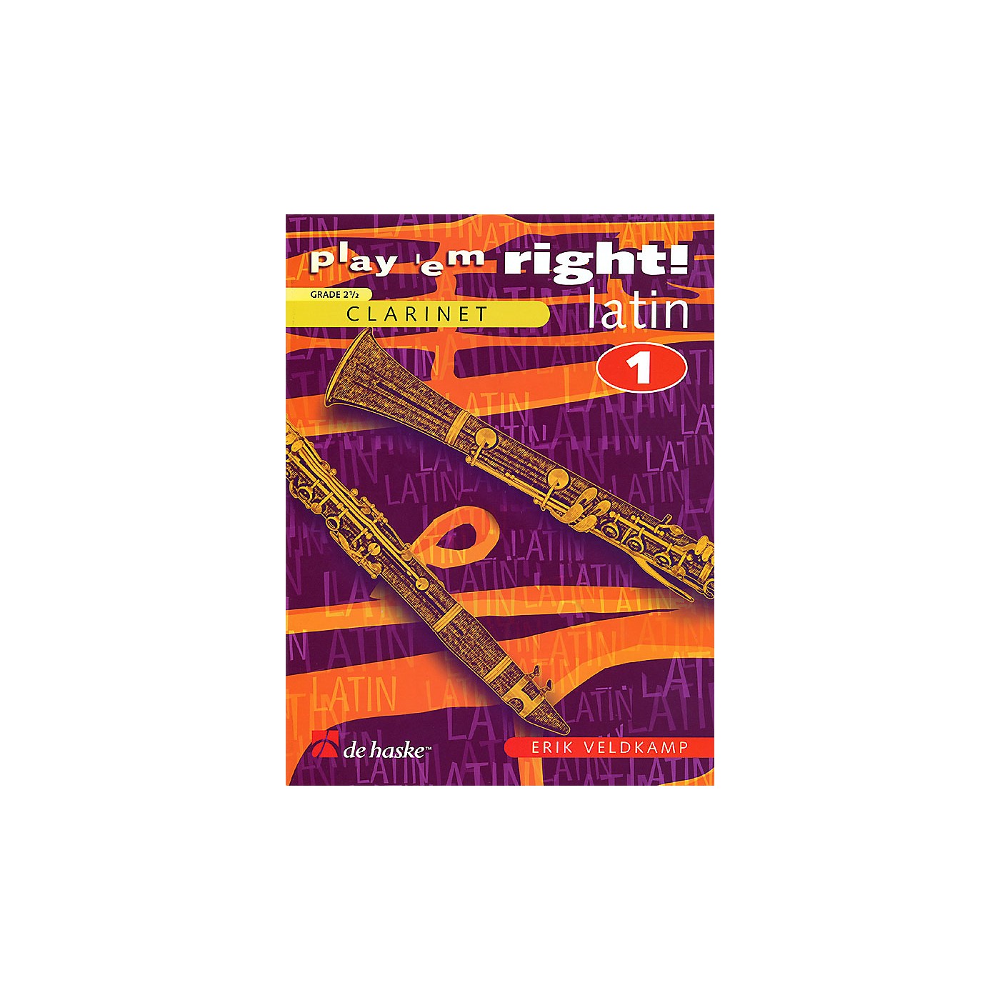 De Haske Music Play 'Em Right Latin - Vol. 1 (Vol. 1 - Clarinet) De Haske Play-Along Book Series thumbnail
