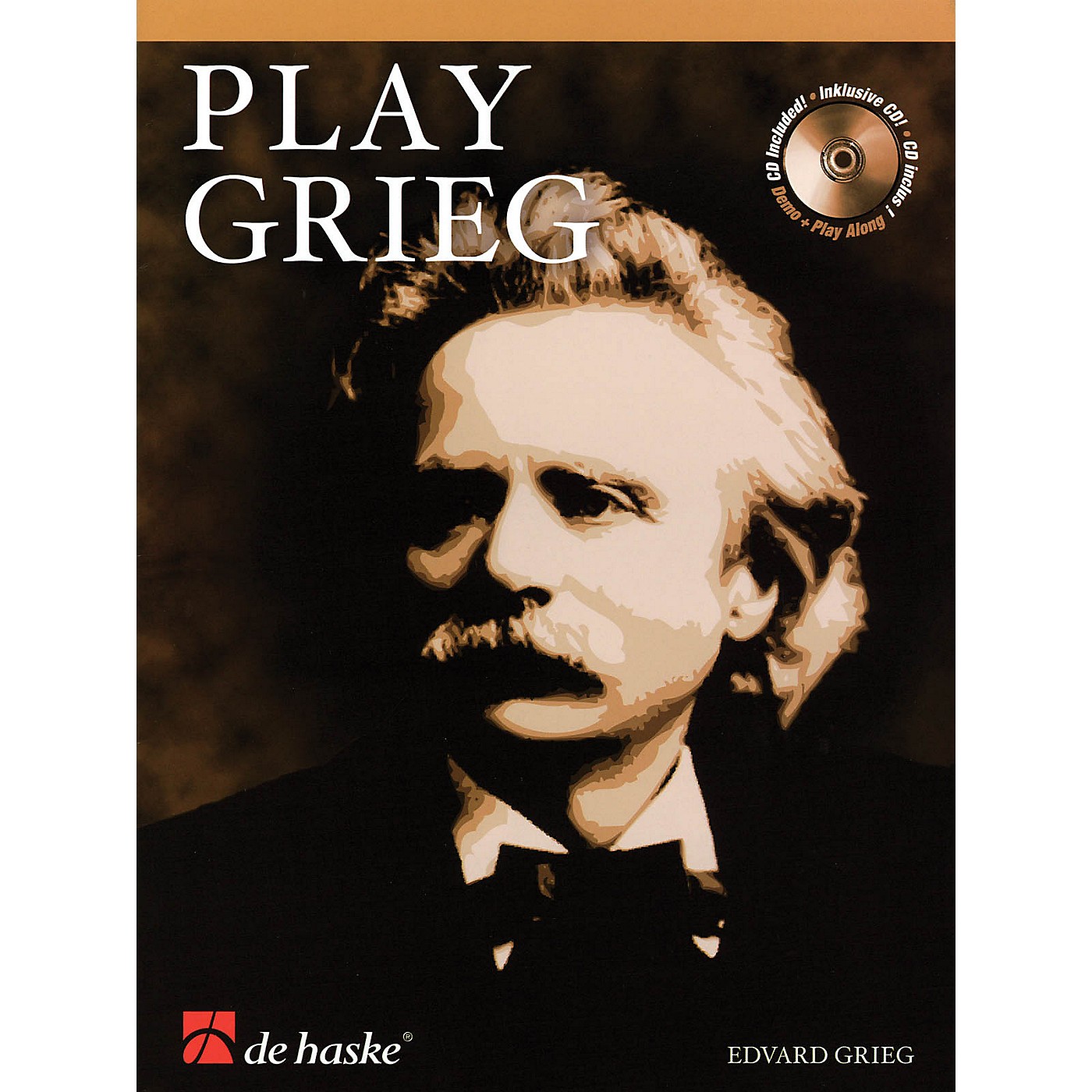 De Haske Music Play Grieg (for Clarinet) De Haske Play-Along Book Series BK/CD thumbnail